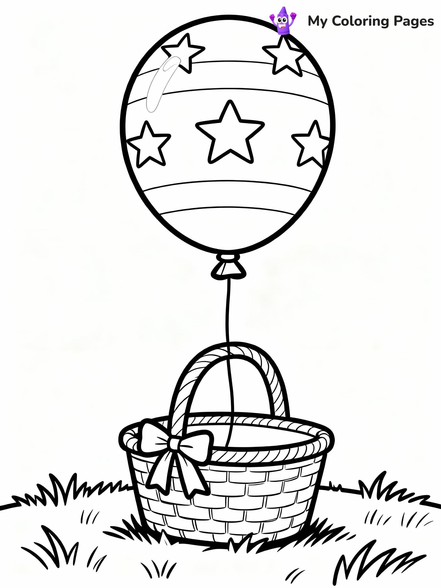Balloon Coloring Pages - 18