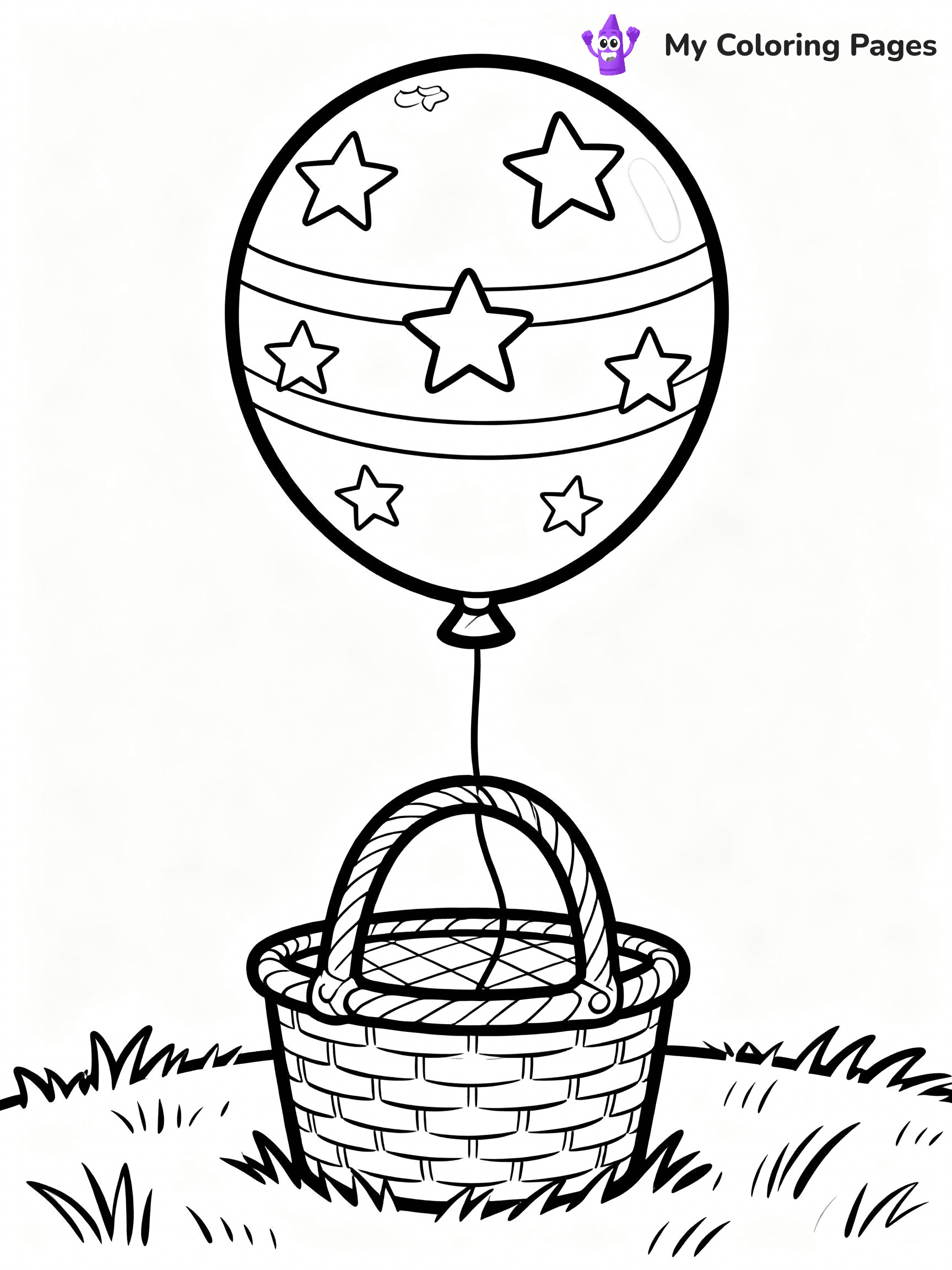 Balloon Coloring Pages - 17