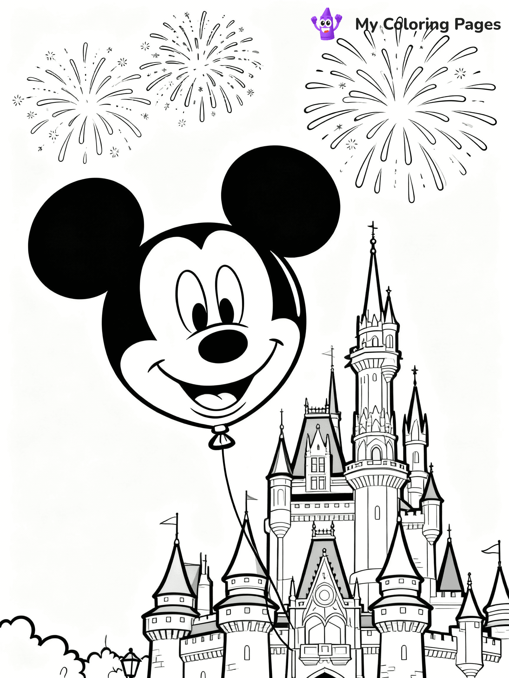 Balloon Coloring Pages - 10