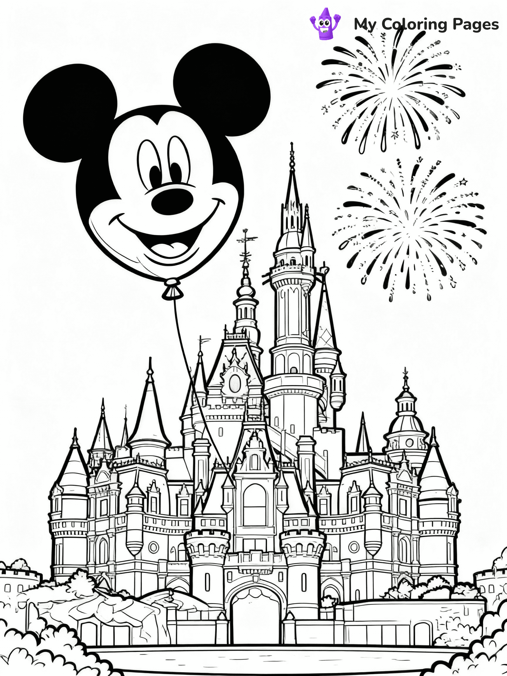 Balloon Coloring Pages - 6