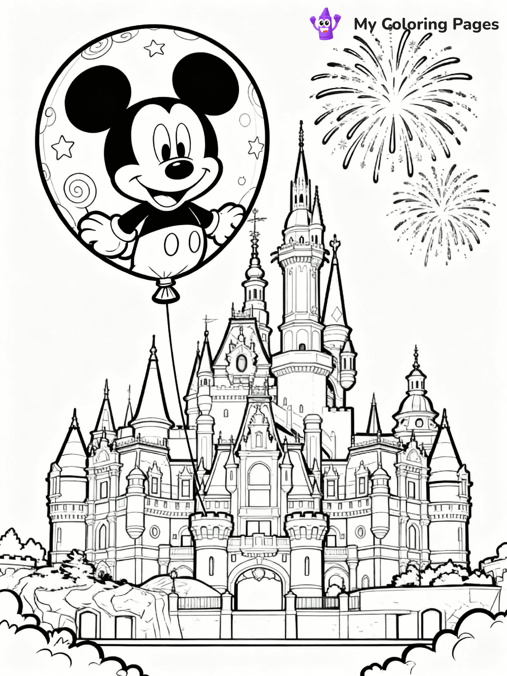 Balloon Coloring Pages - 4