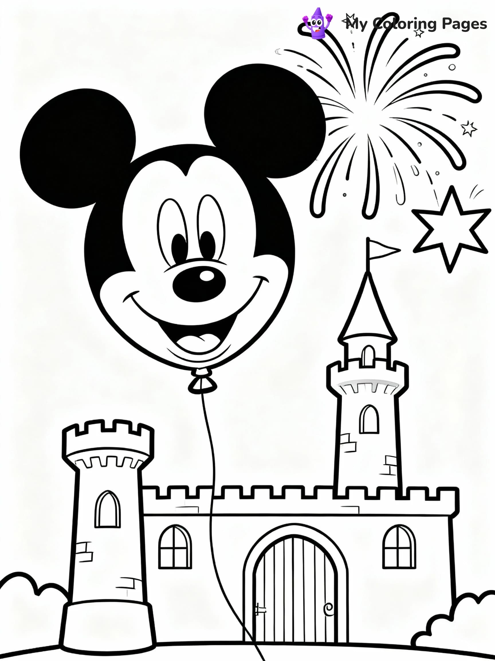 Balloon Coloring Pages - 3
