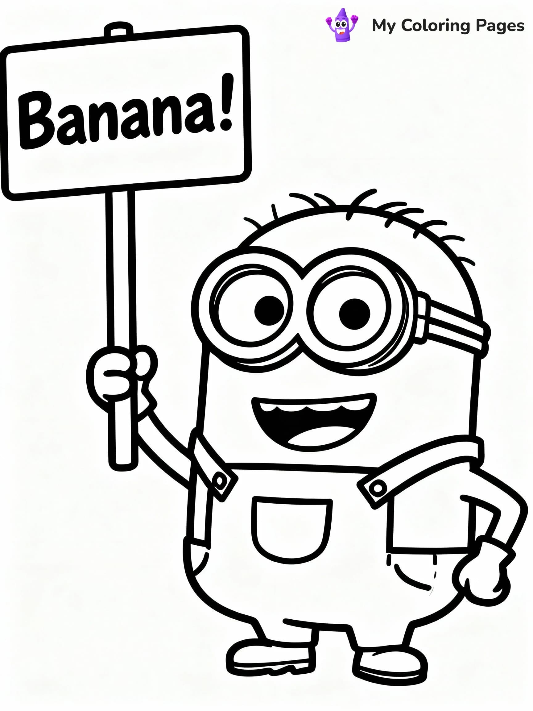 Minion Coloring Pages - 24