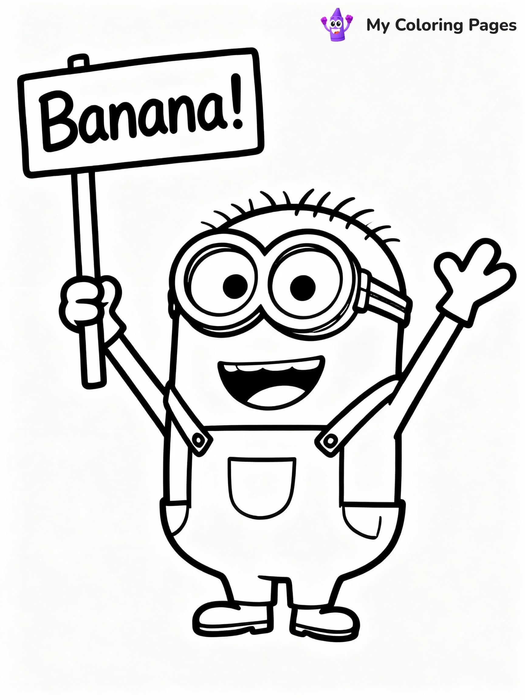 Minion Coloring Pages - 23
