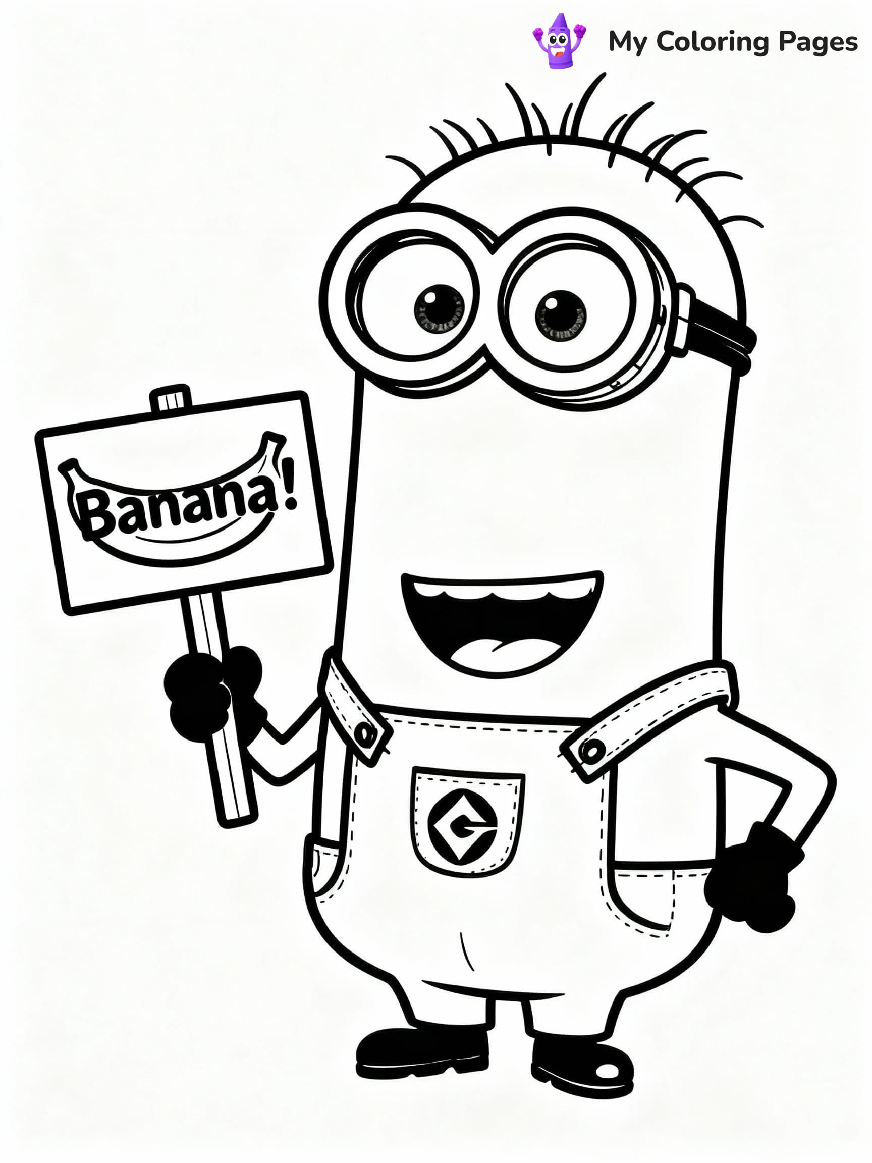 Minion Coloring Pages - 22
