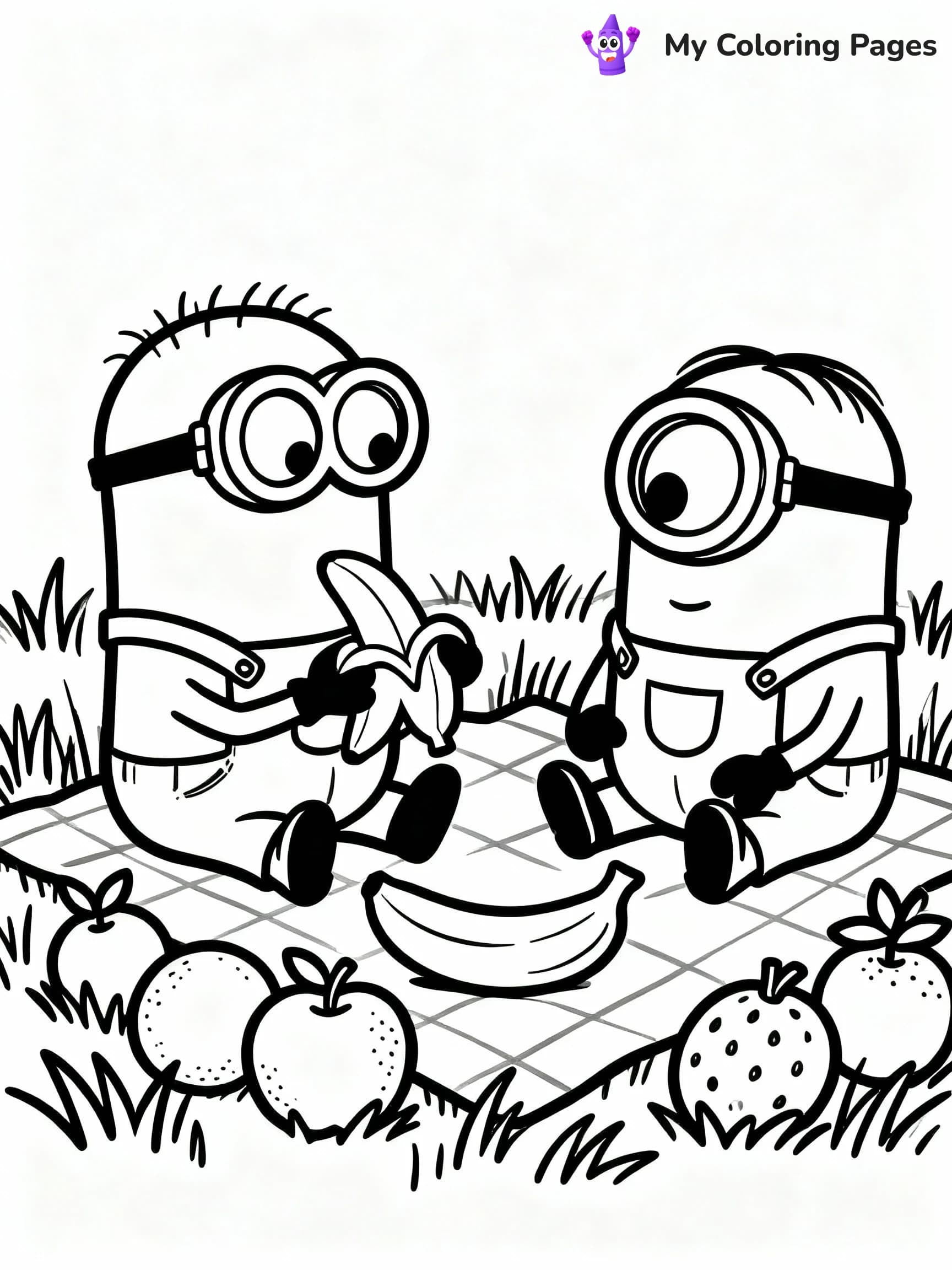 Minion Coloring Pages - 20