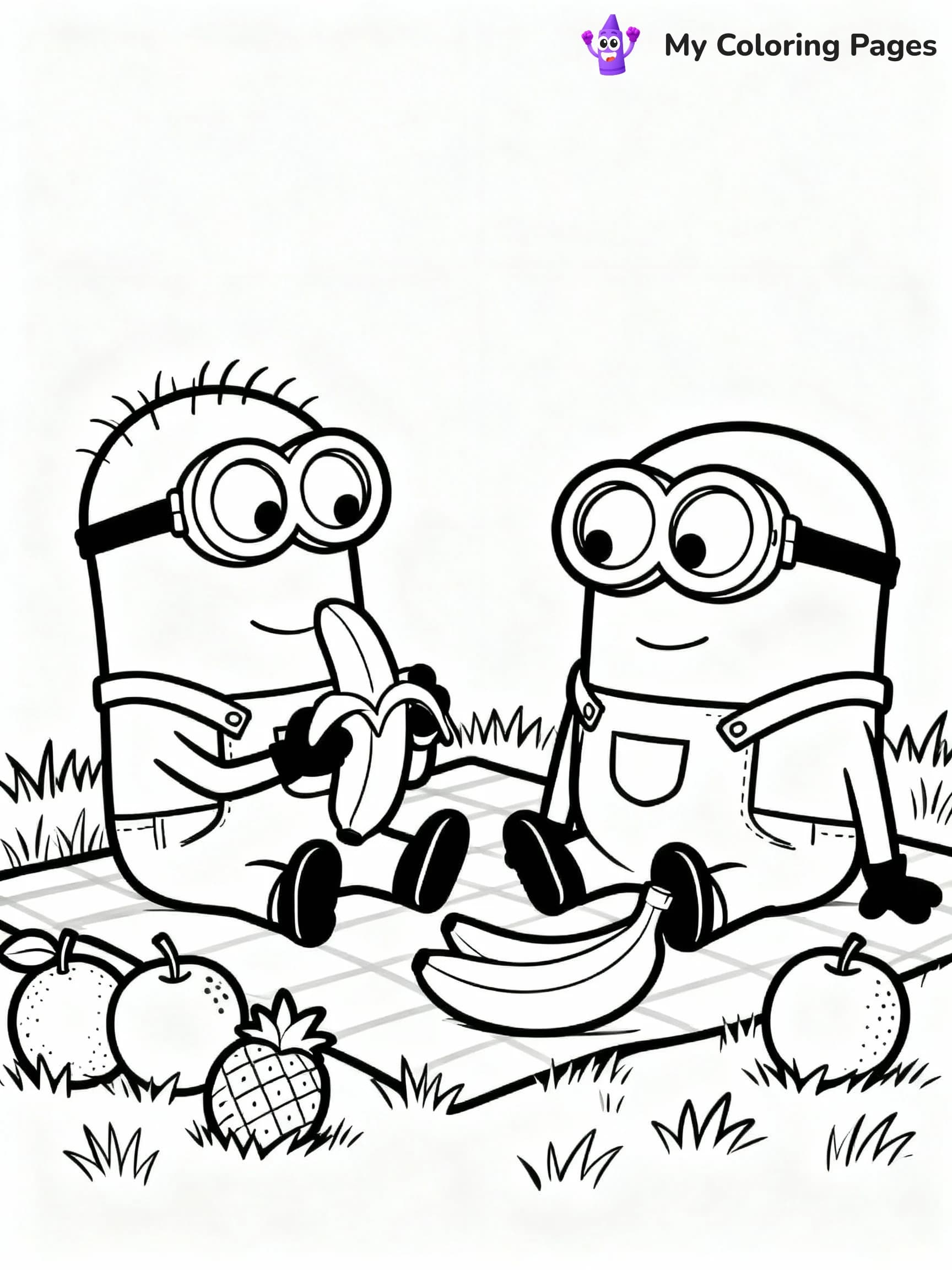 Minion Coloring Pages - 19