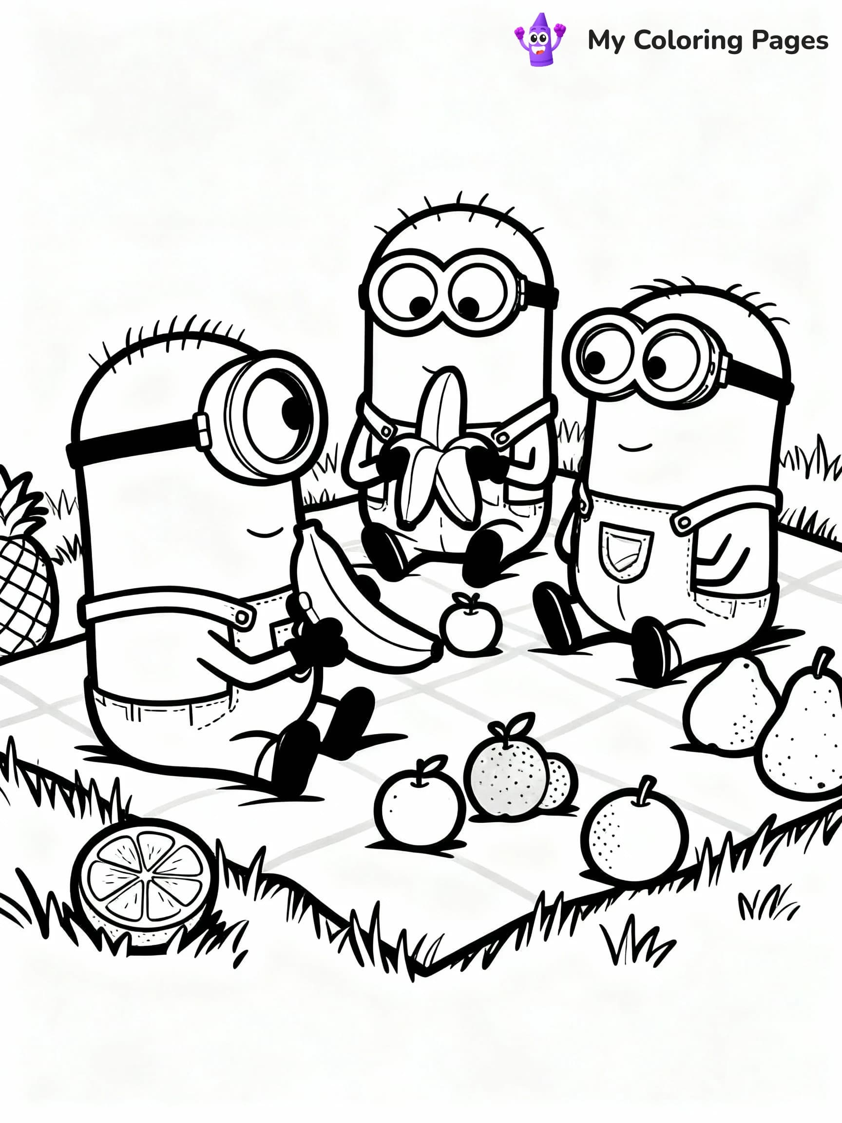 Minion Coloring Pages - 17