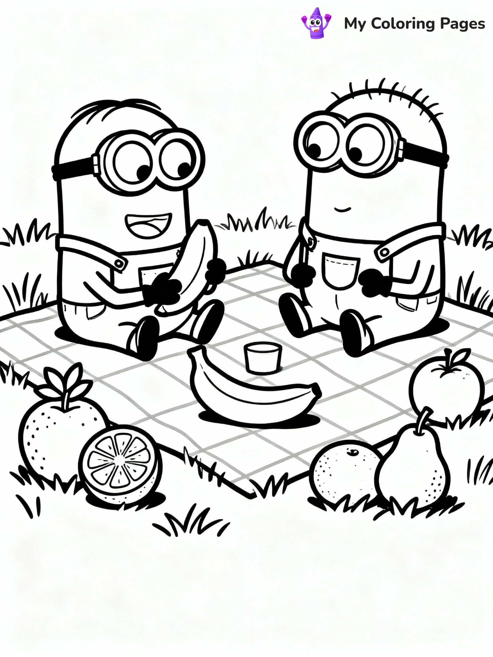 Minion Coloring Pages - 11