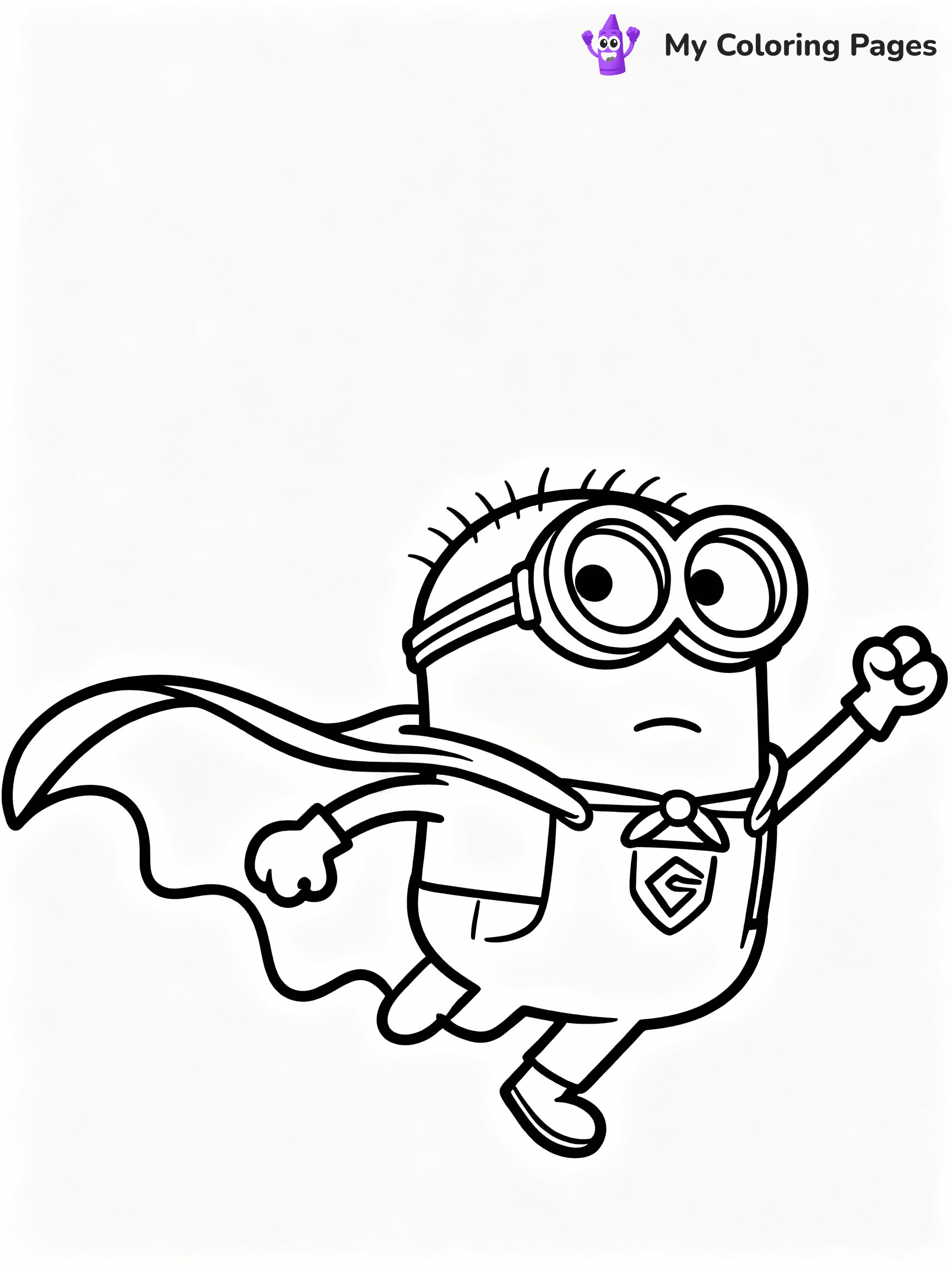 ⚠️ CRITICAL REQUIREMENT - ABSOLUTE BLACK AND WHITE ONLY ⚠️
This MUST be a BLACK AND WHITE line drawing ONLY. NO COLORS whatsoever.
- ONLY pure black lines (#000000) on pure white background (#FFFFFF)
- ABSOLUTELY NO colors, NO shading, NO gradients, NO grayscale
- If there are ANY colors in the output, the image is REJECTED
- This is a COLORING PAGE - meant to be COLORED IN by children
- The output must be UNCOLORED line art ready for coloring
⚠️ SUBJECT TO DRAW: Minions in Minions animation style, dressed as superheroes, capes flowing, striking dynamic poses
(REMEMBER: Output must be BLACK AND WHITE line art only, NOT colored!)
# COLORING PAGE: BLACK OUTLINES ONLY - WHITE BACKGROUND MANDATORY
Create a **coloring book page** using EXACTLY two values: black lines, white space.
## NON-NEGOTIABLE BINARY RULES
- **ONLY #000000 (black) and #FFFFFF (white)** - NO other values exist
- **EVERY PIXEL = BLACK OR WHITE** - no gray/shading/antialiasing
- **WHITE BACKGROUND MANDATORY** - entire canvas stays white
- **ALL SHAPES HOLLOW** - everything is empty outlines waiting to be colored
- **FORBIDDEN:** fills, shading, gradients, patterns, textures, colors
- **NO SOLID REGIONS** - if it's not a thin line, it's wrong
## Universal Line Standards
- Black outlines ONLY - thin, uniform weight
- Every shape completely empty inside
- Closed contours suitable for coloring
- Simple flat illustration - zero depth/3D/realism
- **Style:** Whimsical Doodle Art Alley - rounded, friendly outlines (unless specified)
## Everything = Outline Only
- Characters/animals: hollow shapes
- Objects/clothing: empty contours
- Backgrounds/scenery: line work only
- Natural elements: outlined forms
- Dark/night areas: don't exist (use outlined symbols)
- Textures/patterns: convert to simple lines
## The Test
Can a child color EVERY white space with crayons? If any area is pre-filled/shaded/gray or colored in, it FAILS. Every shape must be waiting to receive color.
**FINAL OUTPUT**: Binary coloring page. Black lines define shapes. White spaces ready for coloring. Nothing else exists. No exceptions. Print-ready.
⚠️ FINAL REMINDER: Draw the subject "Minions in Minions animation style, dressed as superheroes, capes flowing, striking dynamic poses" as BLACK AND WHITE line art. Zero colors in output.