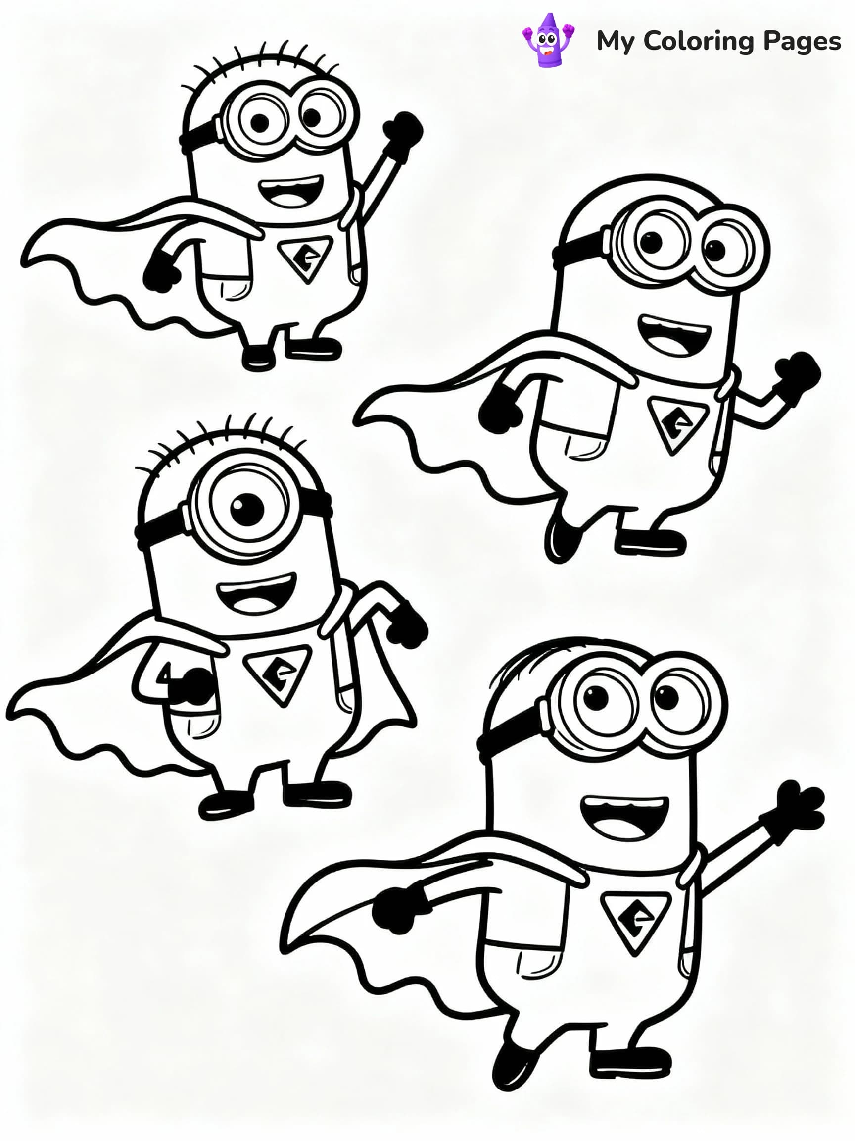 Minion Coloring Pages - 8