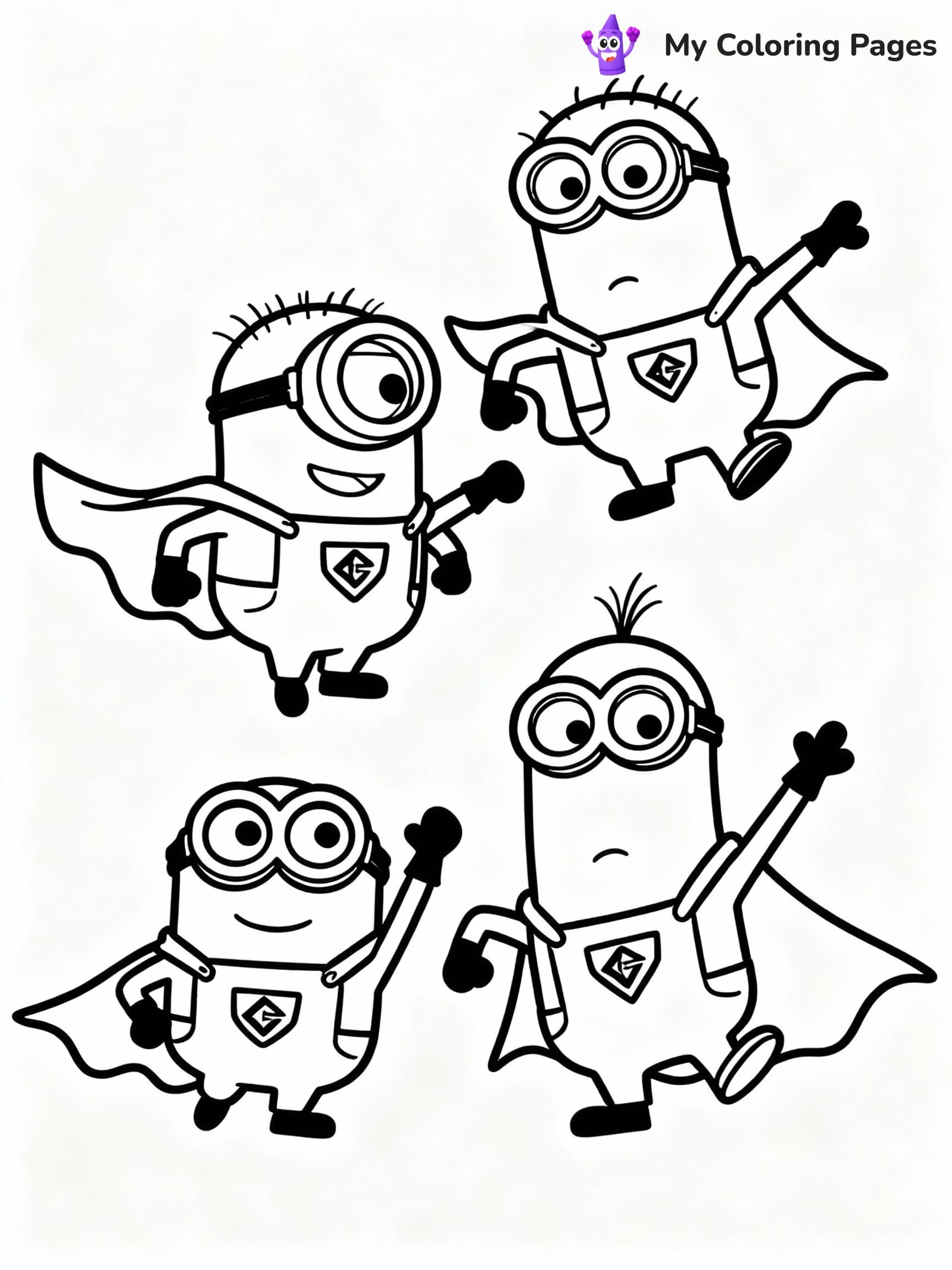Minion Coloring Pages - 7