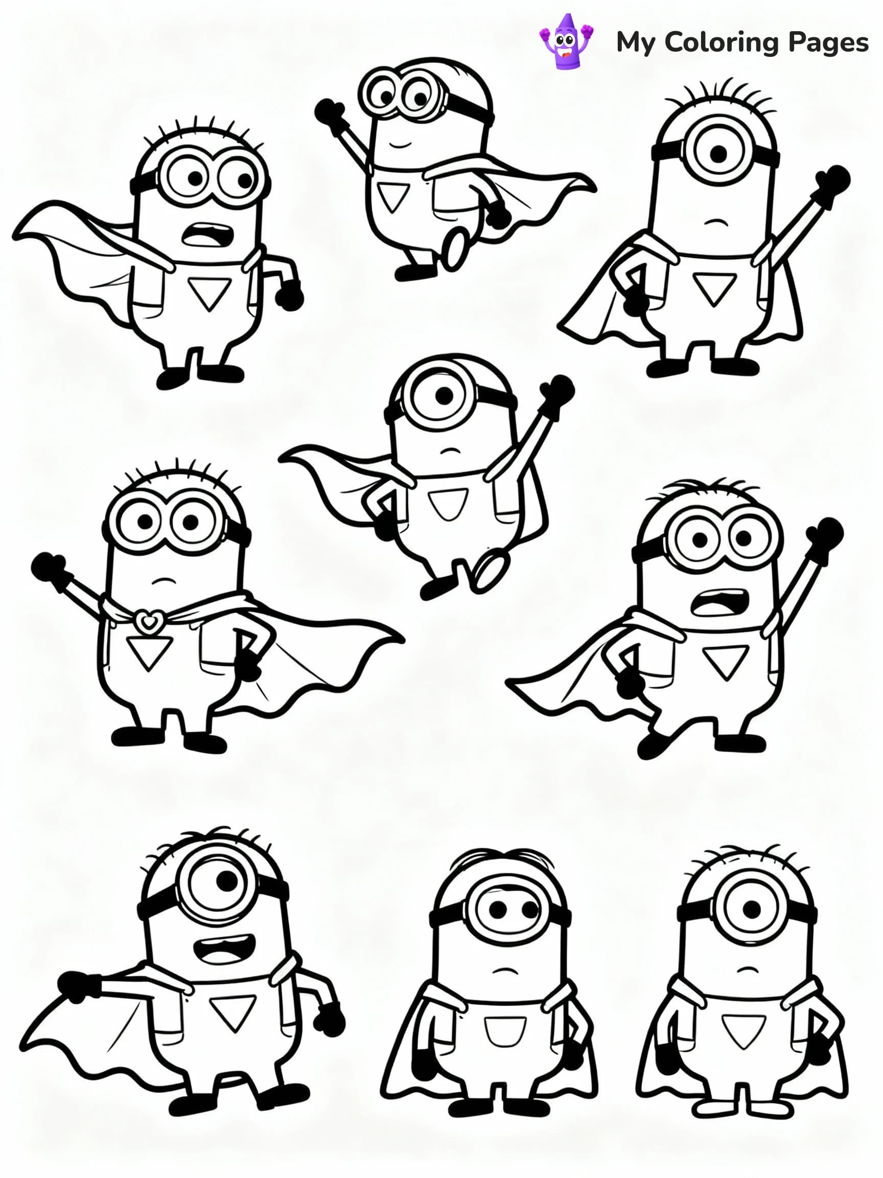 Minion Coloring Pages - 4