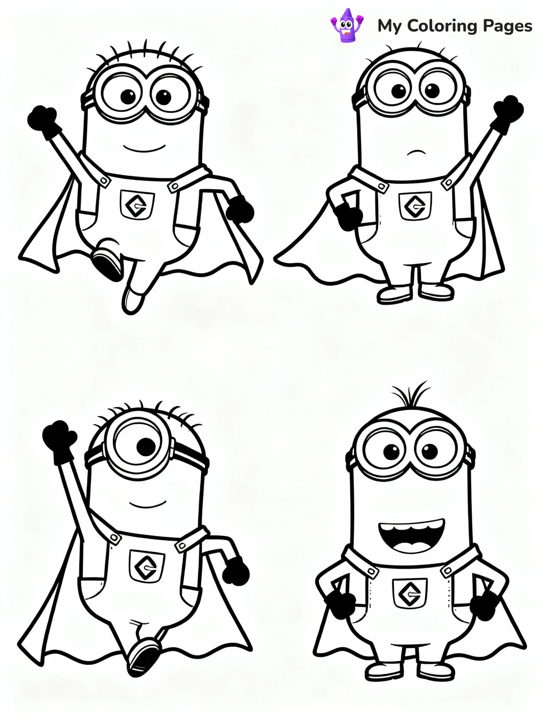 Minion Coloring Pages - 3