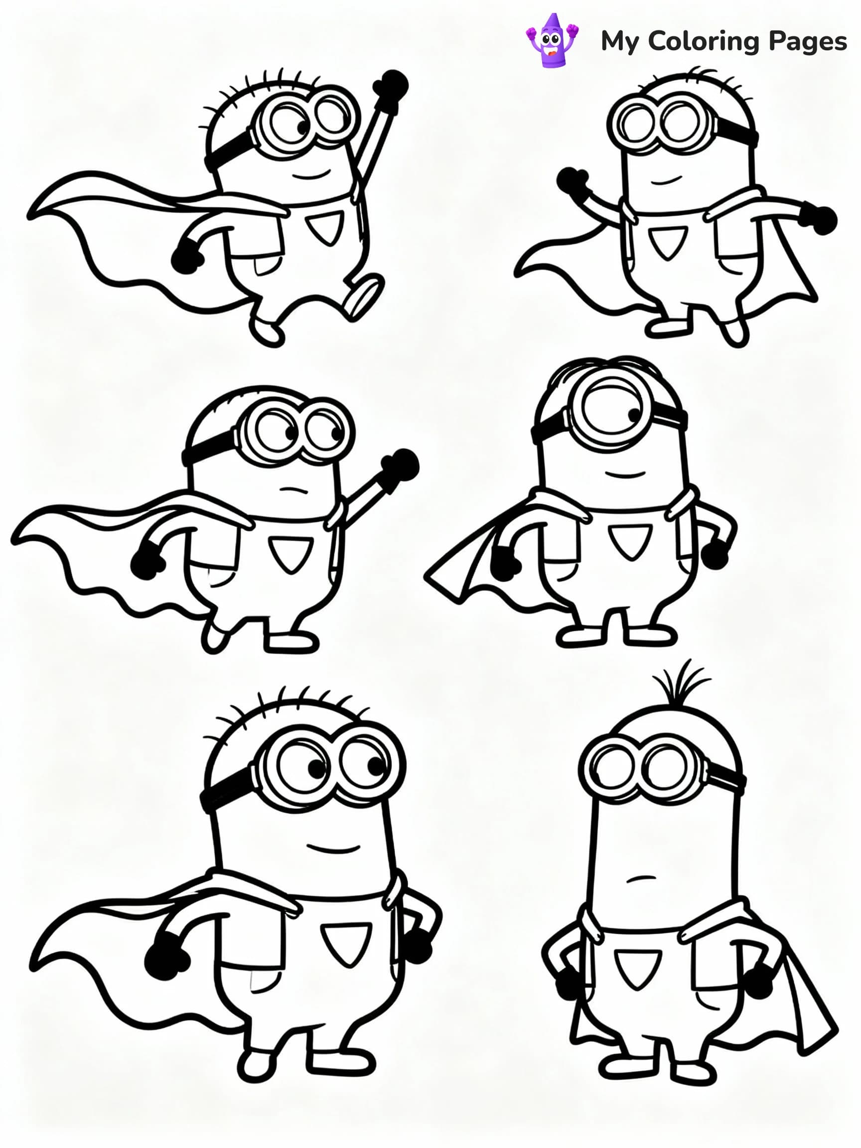 Minion Coloring Pages - 2