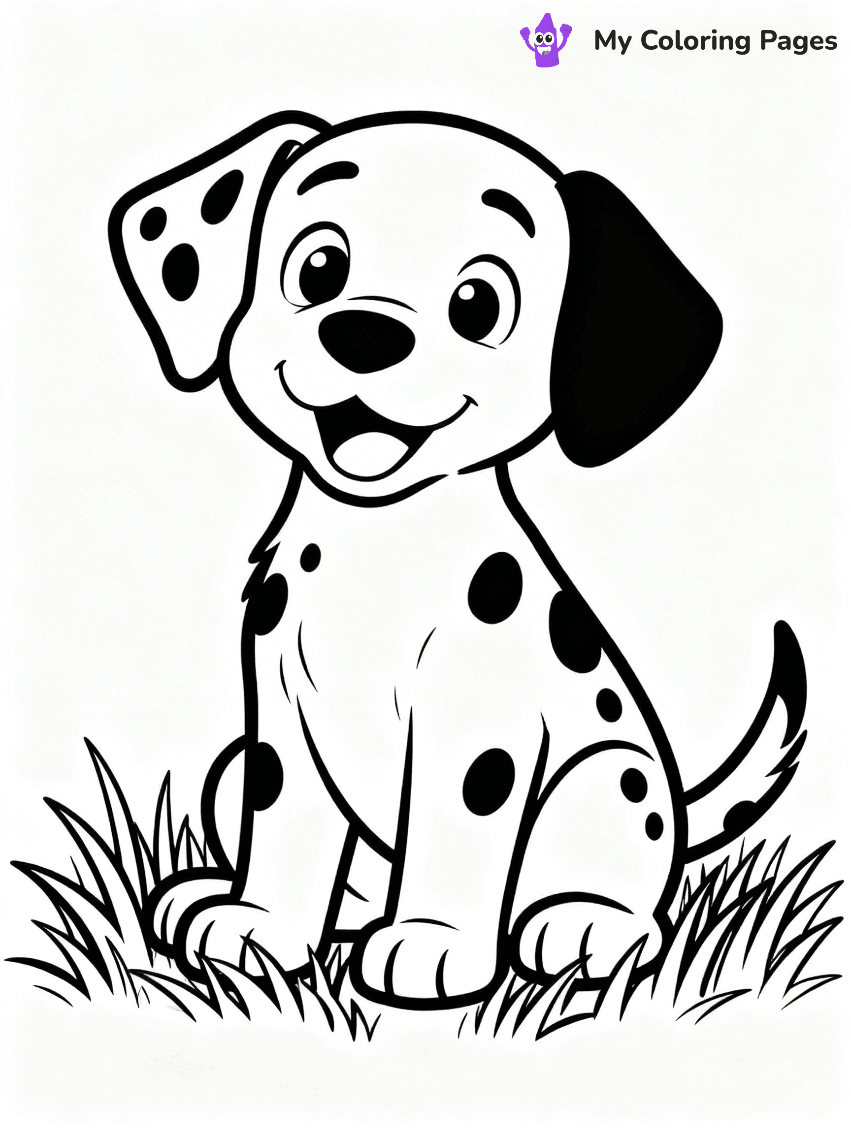 Dalmatian Coloring Pages - 50