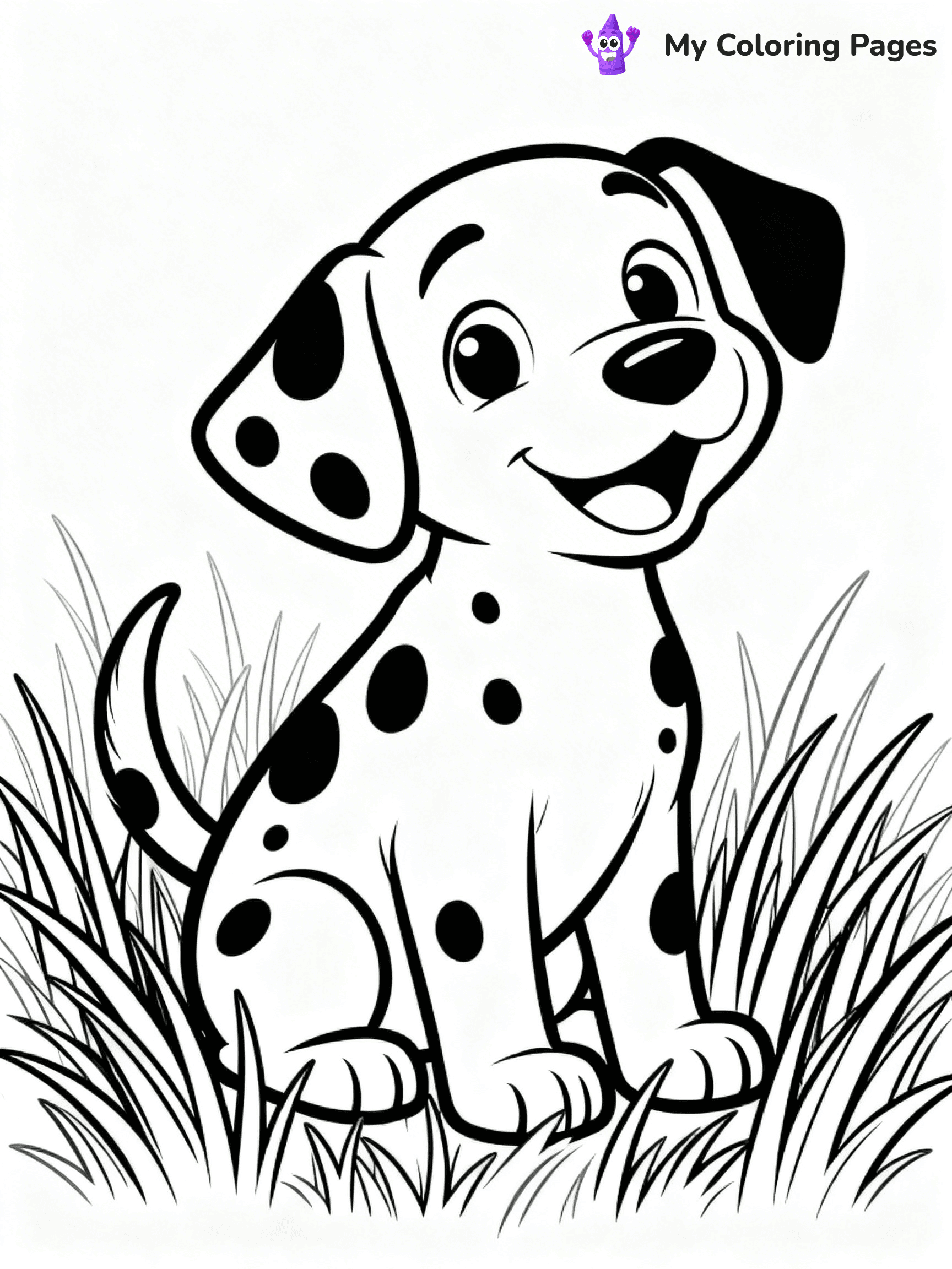 Dalmatian Coloring Pages - 49