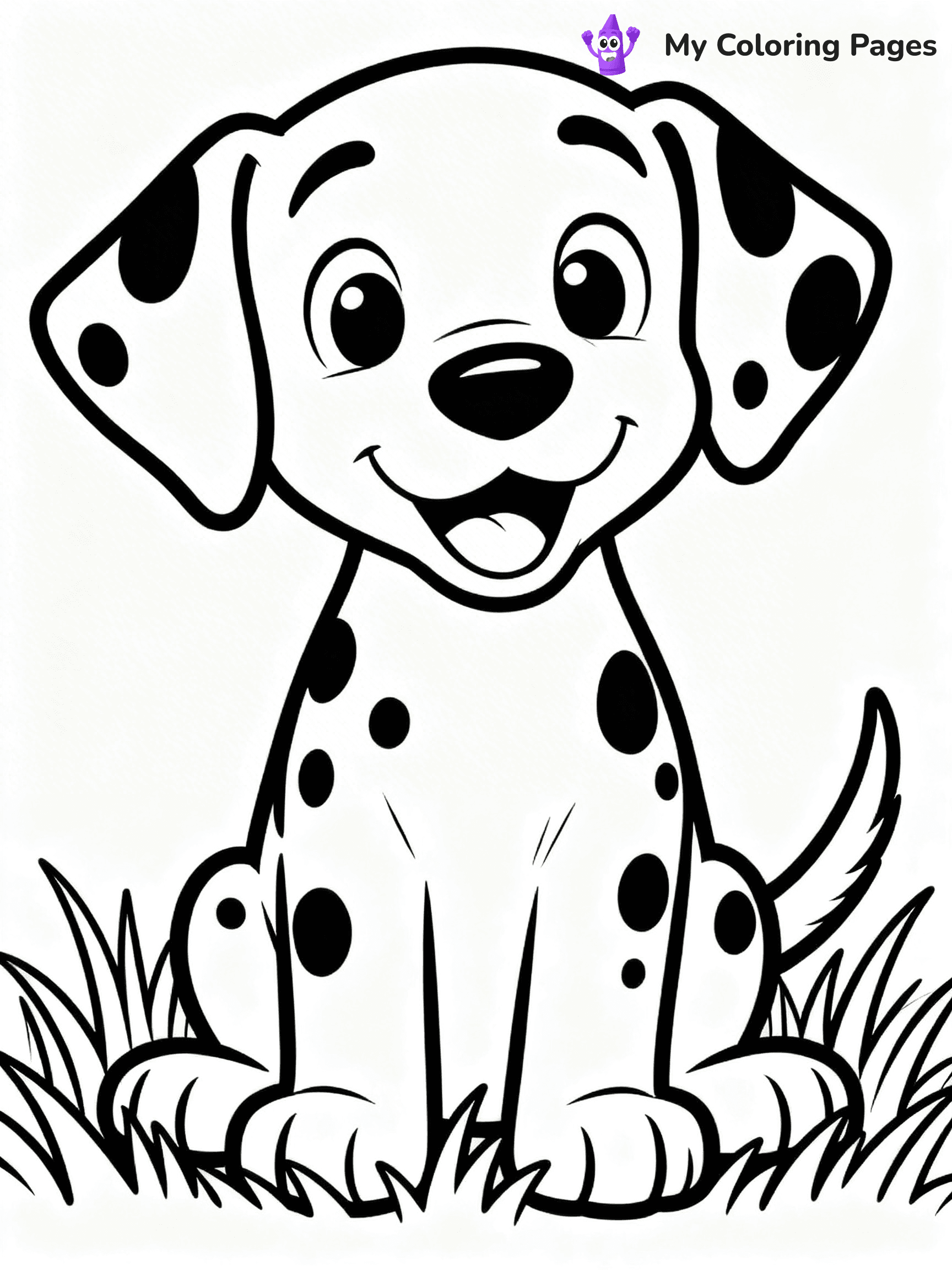 Dalmatian Coloring Pages - 48