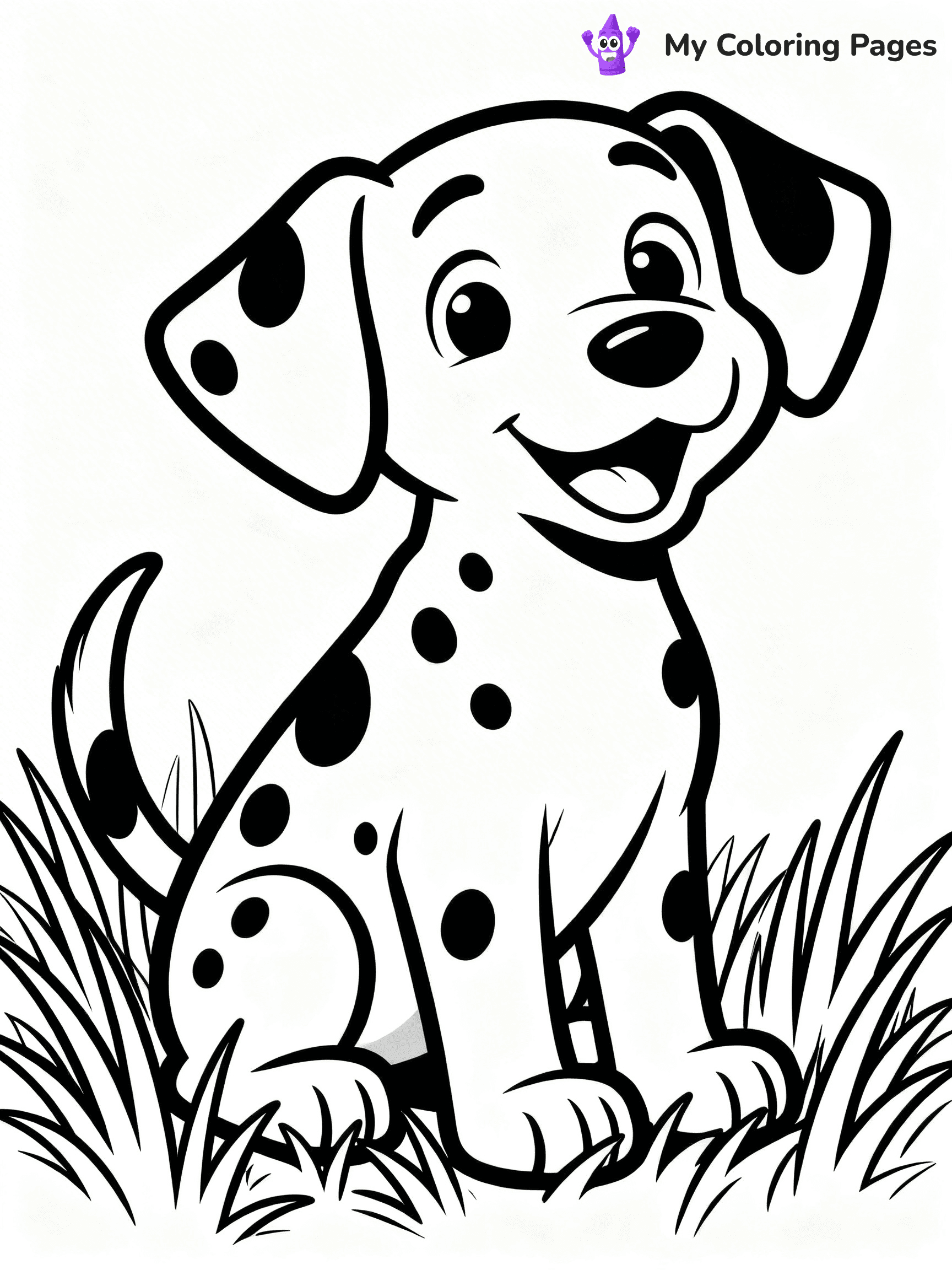 Dalmatian Coloring Pages - 46