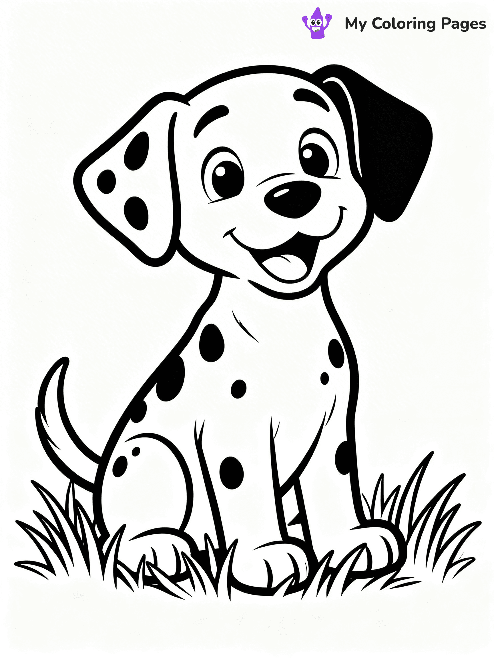 Dalmatian Coloring Pages - 45