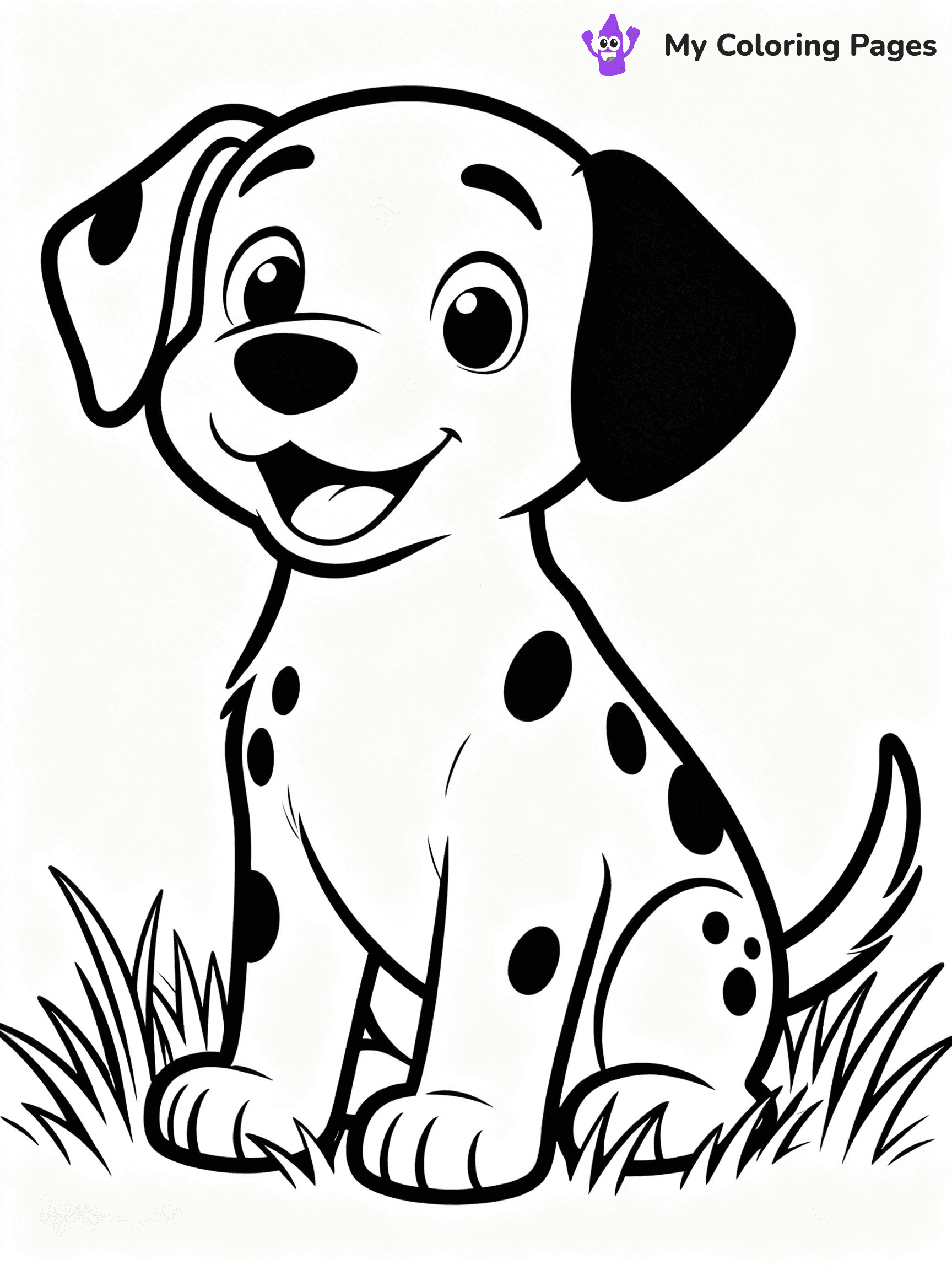Dalmatian Coloring Pages - 44