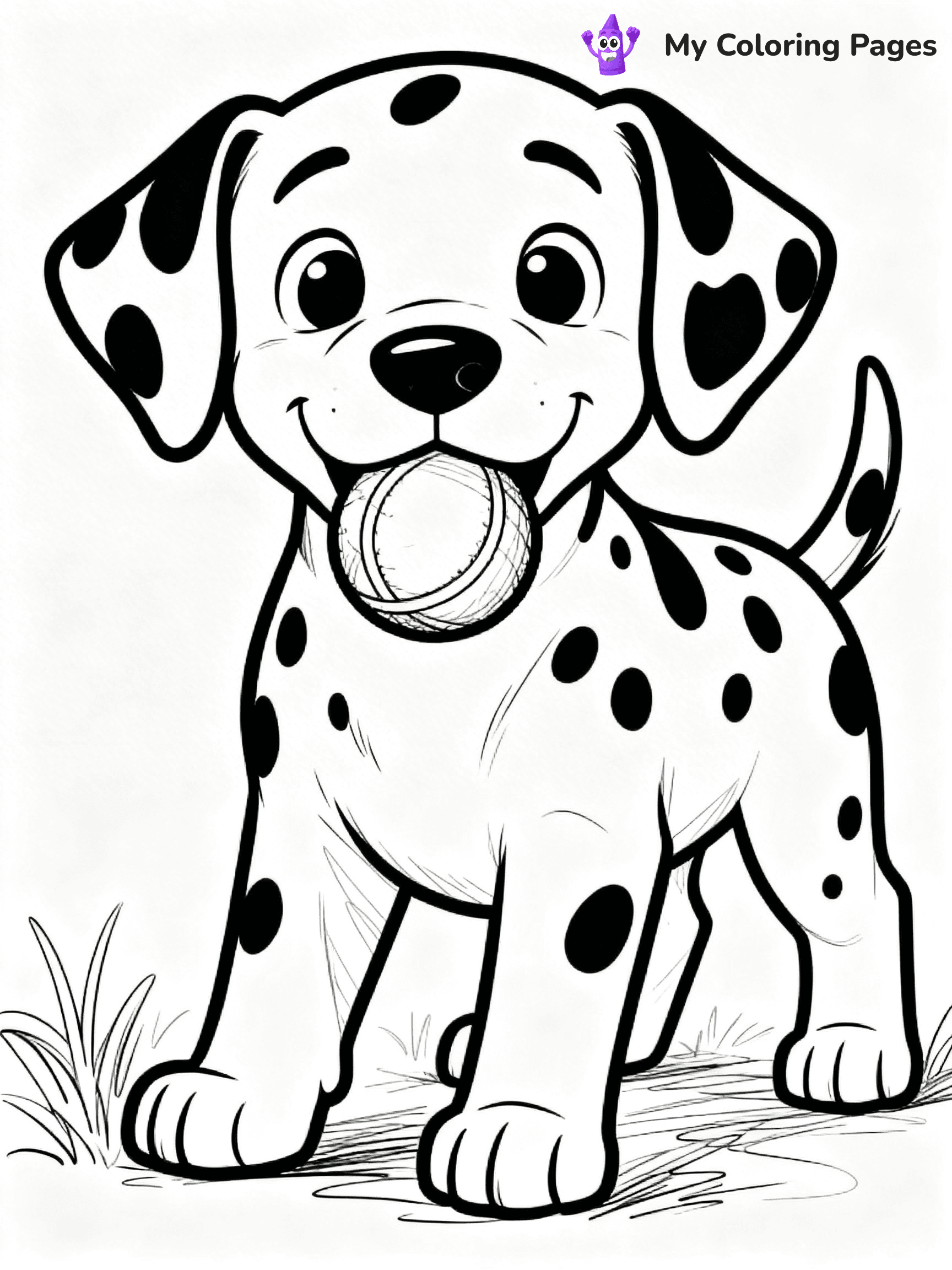 Dalmatian Coloring Pages - 28