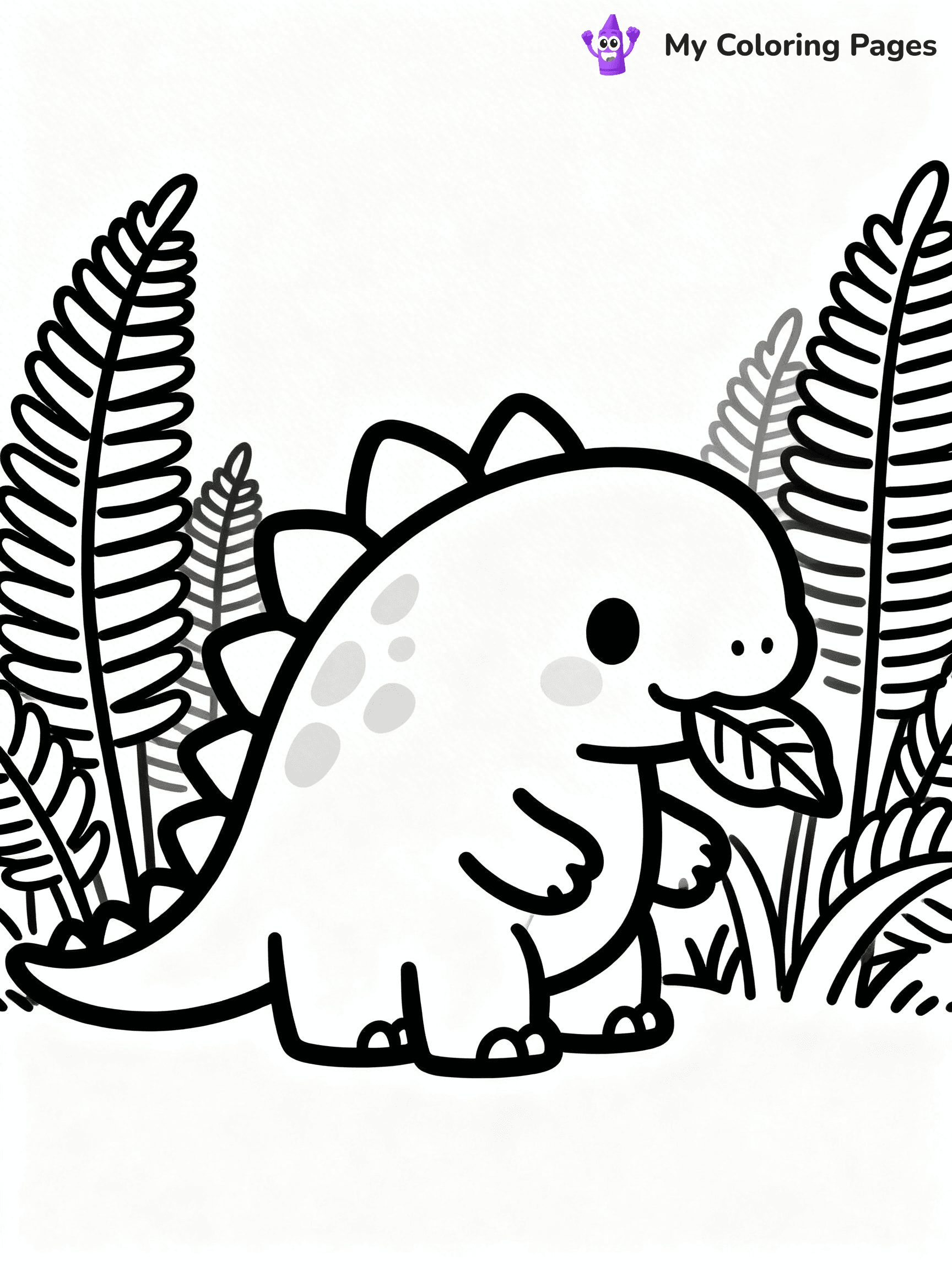Dinosaur Coloring Pages Preschool - 40