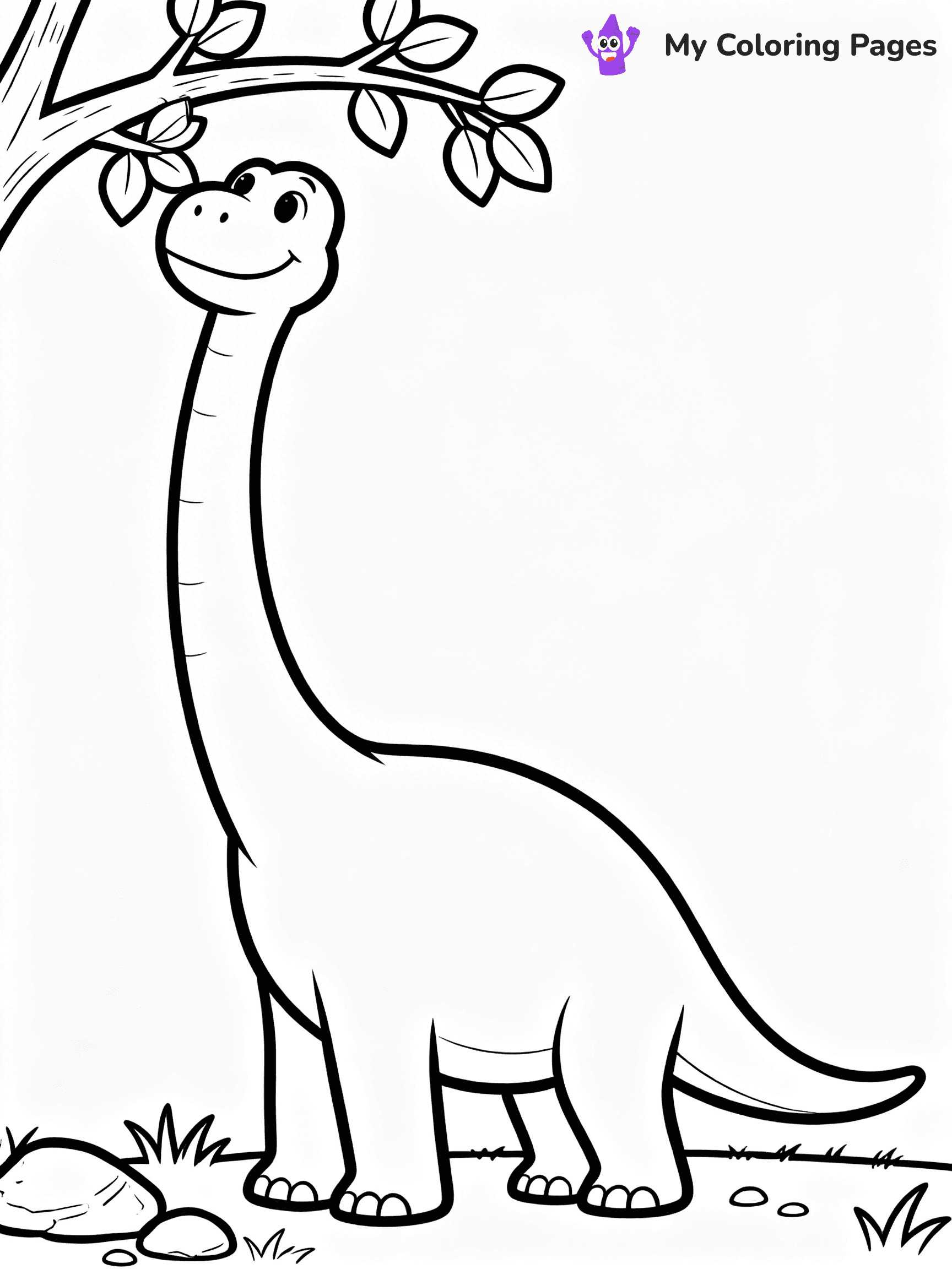 Dinosaur Coloring Pages Preschool - 38