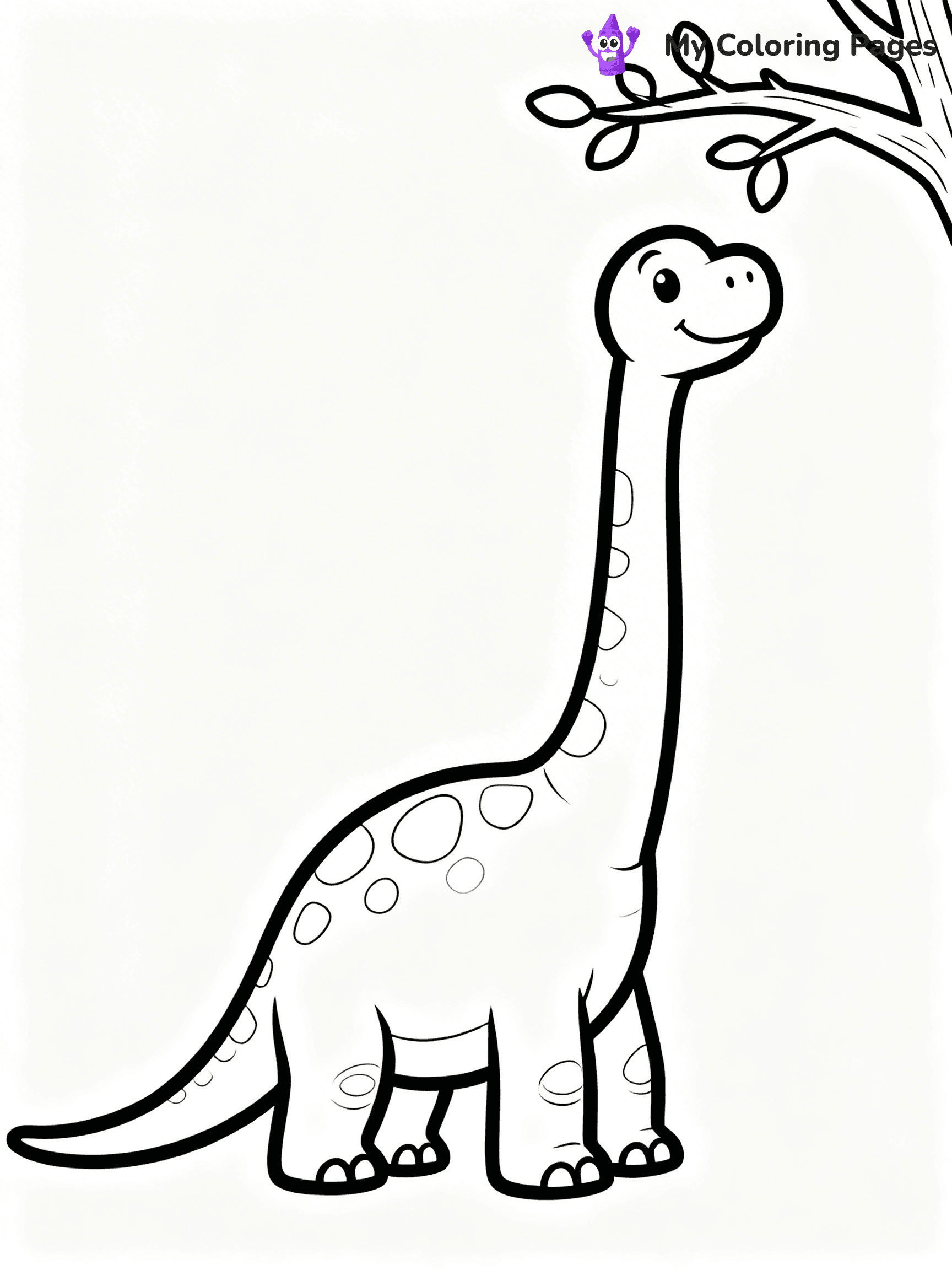 Dinosaur Coloring Pages Preschool - 37