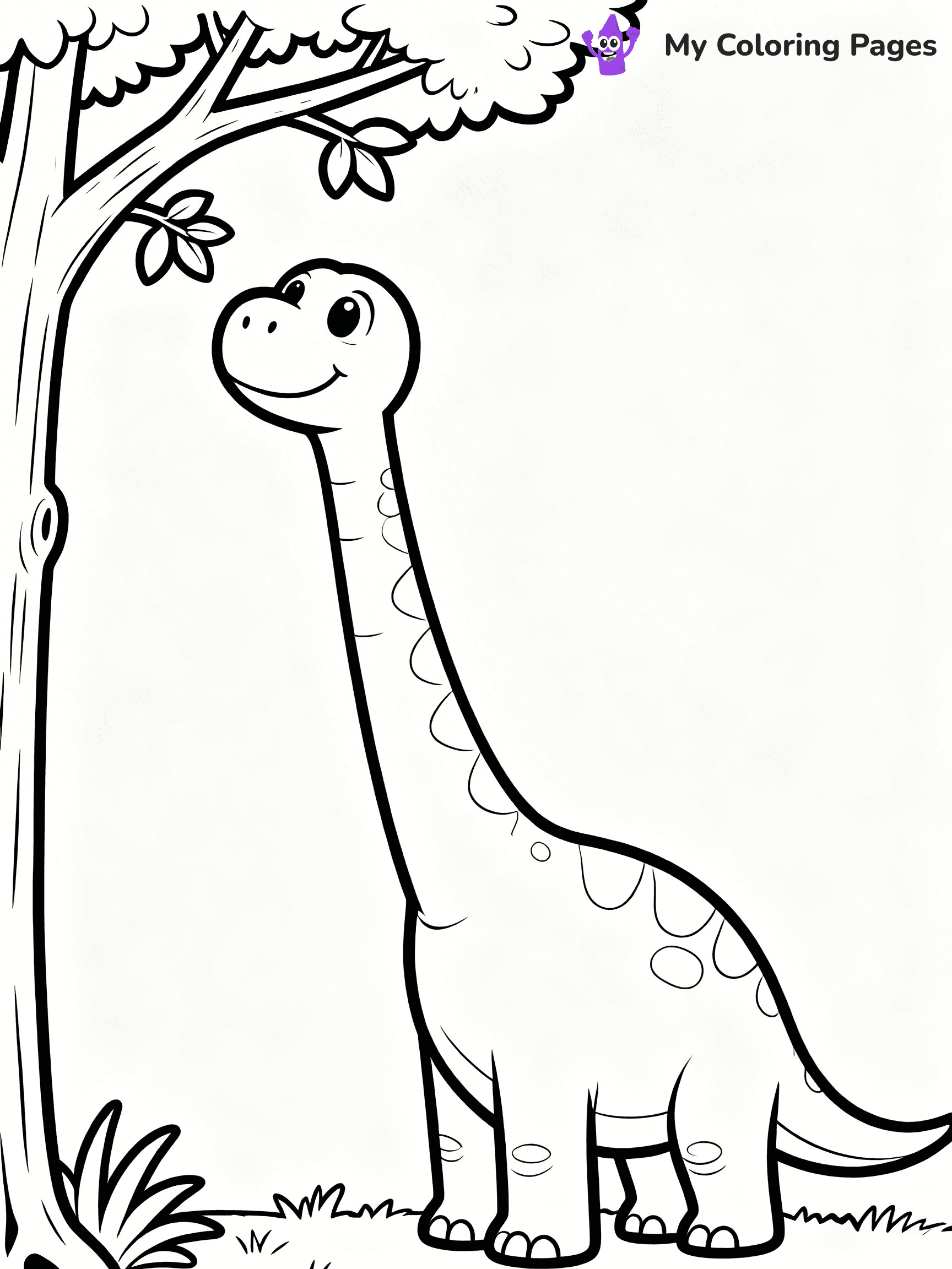 Dinosaur Coloring Pages Preschool - 33