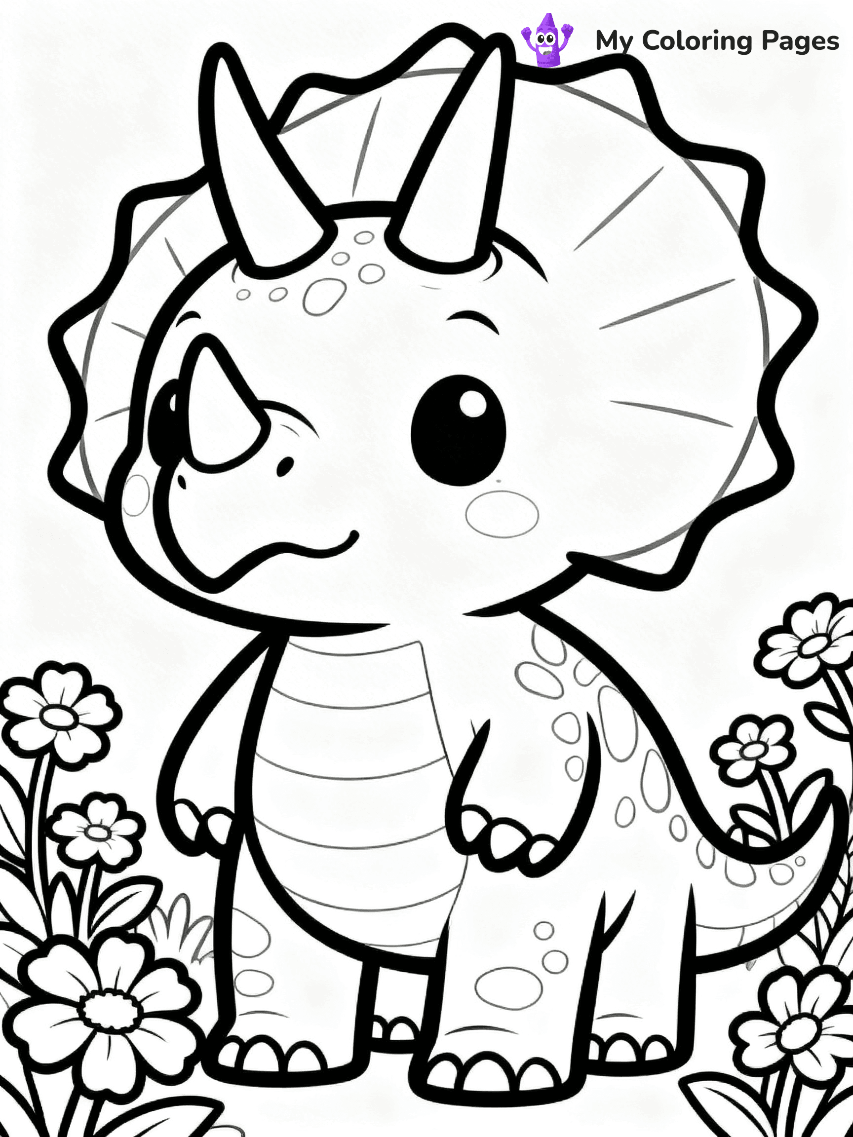 Dinosaur Coloring Pages Preschool - 31
