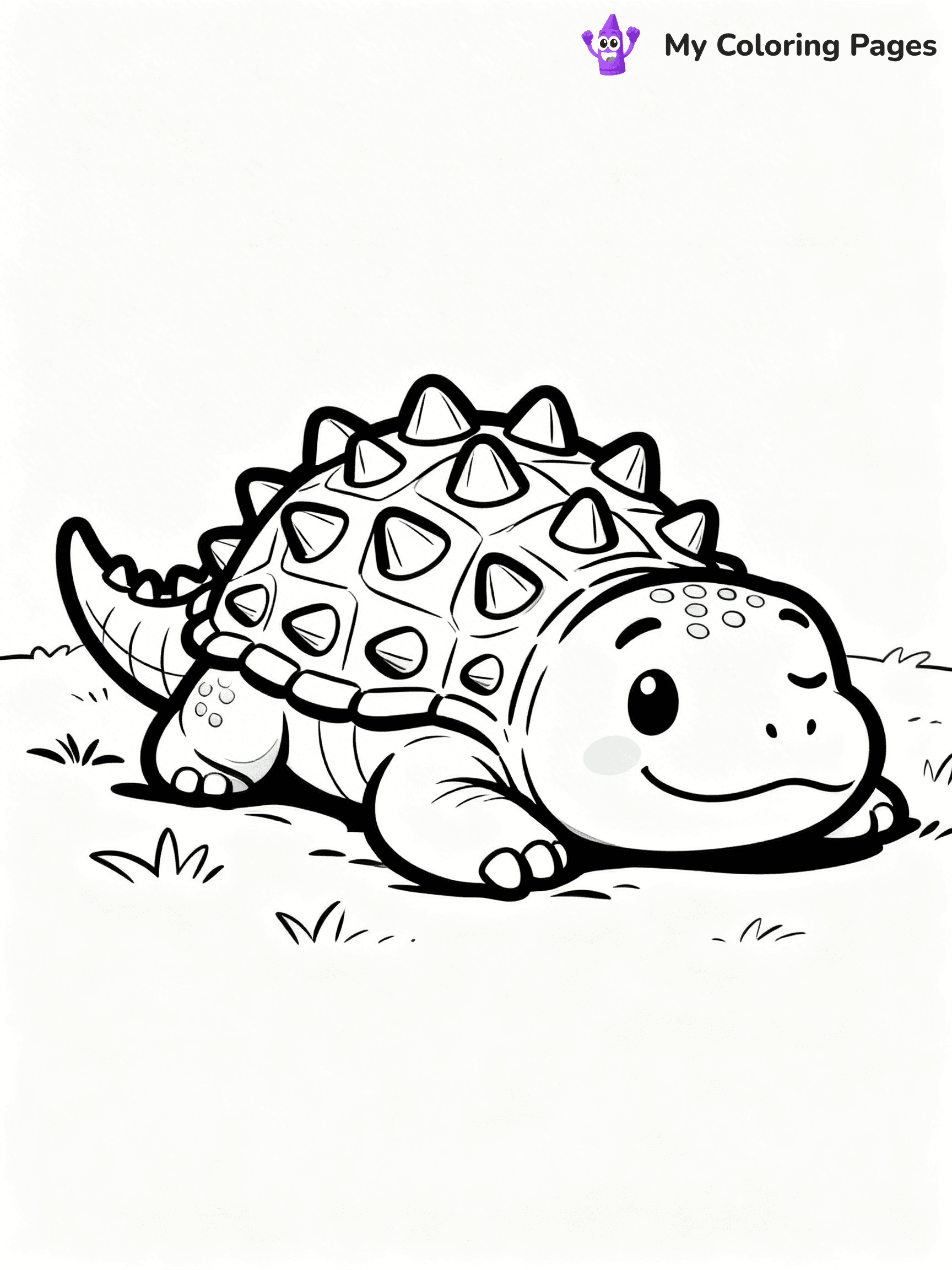 Dinosaur Coloring Pages Preschool - 10