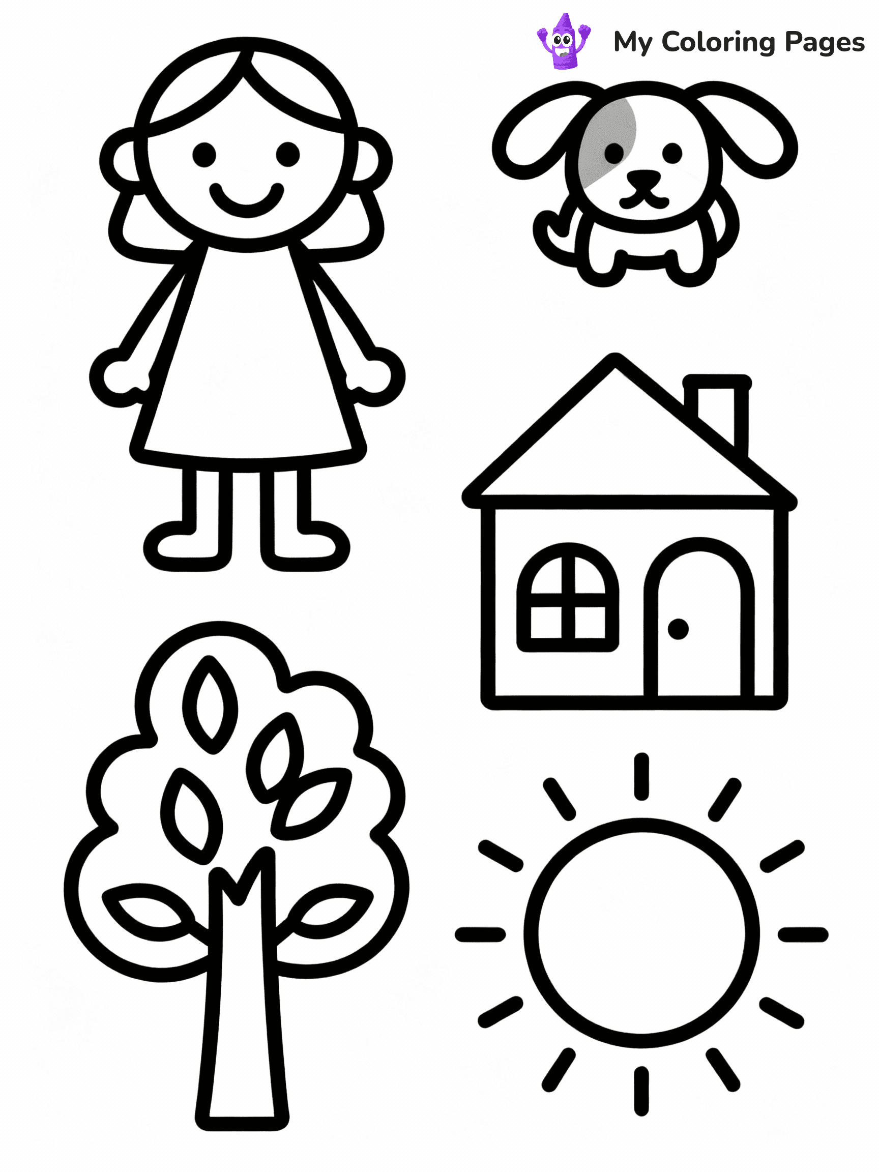 ⚠️ CRITICAL REQUIREMENT - ABSOLUTE BLACK AND WHITE ONLY ⚠️
This MUST be a BLACK AND WHITE line drawing ONLY. NO COLORS whatsoever.
- ONLY pure black lines (#000000) on pure white background (#FFFFFF)
- ABSOLUTELY NO colors, NO shading, NO gradients, NO grayscale
- If there are ANY colors in the output, the image is REJECTED
- This is a COLORING PAGE - meant to be COLORED IN by children
- The output must be UNCOLORED line art ready for coloring
⚠️ SUBJECT TO DRAW: Generate a coloring page of toca boca coloring pages
(REMEMBER: Output must be BLACK AND WHITE line art only, NOT colored!)
# COLORING PAGE: BLACK OUTLINES ONLY - WHITE BACKGROUND MANDATORY
Create a **coloring book page** using EXACTLY two values: black lines, white space.
## NON-NEGOTIABLE BINARY RULES
- **ONLY #000000 (black) and #FFFFFF (white)** - NO other values exist
- **EVERY PIXEL = BLACK OR WHITE** - no gray/shading/antialiasing
- **WHITE BACKGROUND MANDATORY** - entire canvas stays white
- **ALL SHAPES HOLLOW** - everything is empty outlines waiting to be colored
- **FORBIDDEN:** fills, shading, gradients, patterns, textures, colors
- **NO SOLID REGIONS** - if it's not a thin line, it's wrong
## Universal Line Standards
- Black outlines ONLY - thin, uniform weight
- Every shape completely empty inside
- Closed contours suitable for coloring
- Simple flat illustration - zero depth/3D/realism
- **Style:** Whimsical Doodle Art Alley - rounded, friendly outlines (unless specified)
## Everything = Outline Only
- Characters/animals: hollow shapes
- Objects/clothing: empty contours
- Backgrounds/scenery: line work only
- Natural elements: outlined forms
- Dark/night areas: don't exist (use outlined symbols)
- Textures/patterns: convert to simple lines
## The Test
Can a child color EVERY white space with crayons? If any area is pre-filled/shaded/gray or colored in, it FAILS. Every shape must be waiting to receive color.
**FINAL OUTPUT**: Binary coloring page. Black lines define shapes. White spaces ready for coloring. Nothing else exists. No exceptions. Print-ready.
⚠️ FINAL REMINDER: Draw the subject "Generate a coloring page of toca boca coloring pages" as BLACK AND WHITE line art. Zero colors in output.