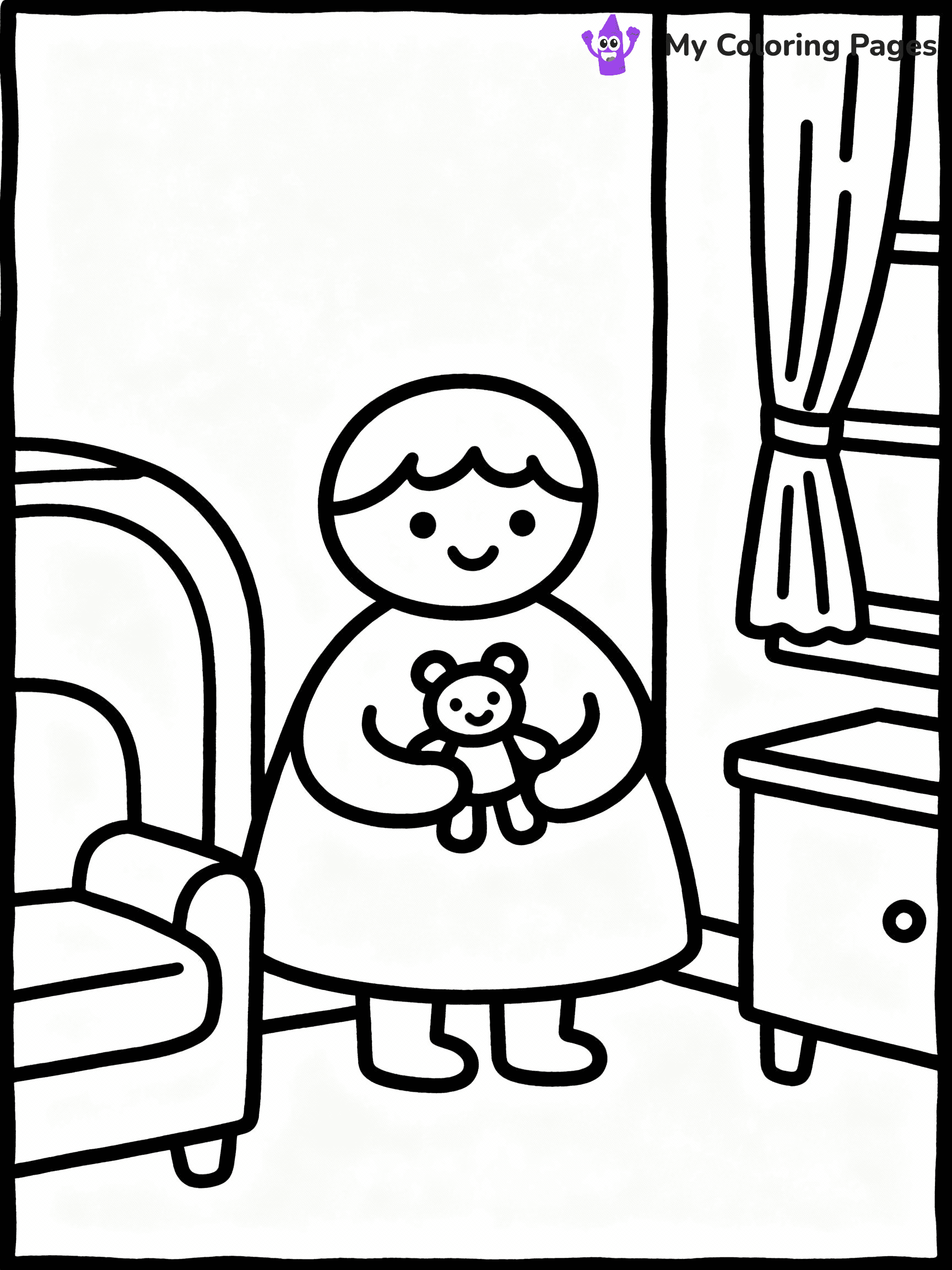 ⚠️ CRITICAL REQUIREMENT - ABSOLUTE BLACK AND WHITE ONLY ⚠️
This MUST be a BLACK AND WHITE line drawing ONLY. NO COLORS whatsoever.
- ONLY pure black lines (#000000) on pure white background (#FFFFFF)
- ABSOLUTELY NO colors, NO shading, NO gradients, NO grayscale
- If there are ANY colors in the output, the image is REJECTED
- This is a COLORING PAGE - meant to be COLORED IN by children
- The output must be UNCOLORED line art ready for coloring
⚠️ SUBJECT TO DRAW: Generate a coloring page of toca boca coloring pages
(REMEMBER: Output must be BLACK AND WHITE line art only, NOT colored!)
# COLORING PAGE: BLACK OUTLINES ONLY - WHITE BACKGROUND MANDATORY
Create a **coloring book page** using EXACTLY two values: black lines, white space.
## NON-NEGOTIABLE BINARY RULES
- **ONLY #000000 (black) and #FFFFFF (white)** - NO other values exist
- **EVERY PIXEL = BLACK OR WHITE** - no gray/shading/antialiasing
- **WHITE BACKGROUND MANDATORY** - entire canvas stays white
- **ALL SHAPES HOLLOW** - everything is empty outlines waiting to be colored
- **FORBIDDEN:** fills, shading, gradients, patterns, textures, colors
- **NO SOLID REGIONS** - if it's not a thin line, it's wrong
## Universal Line Standards
- Black outlines ONLY - thin, uniform weight
- Every shape completely empty inside
- Closed contours suitable for coloring
- Simple flat illustration - zero depth/3D/realism
- **Style:** Whimsical Doodle Art Alley - rounded, friendly outlines (unless specified)
## Everything = Outline Only
- Characters/animals: hollow shapes
- Objects/clothing: empty contours
- Backgrounds/scenery: line work only
- Natural elements: outlined forms
- Dark/night areas: don't exist (use outlined symbols)
- Textures/patterns: convert to simple lines
## The Test
Can a child color EVERY white space with crayons? If any area is pre-filled/shaded/gray or colored in, it FAILS. Every shape must be waiting to receive color.
**FINAL OUTPUT**: Binary coloring page. Black lines define shapes. White spaces ready for coloring. Nothing else exists. No exceptions. Print-ready.
⚠️ FINAL REMINDER: Draw the subject "Generate a coloring page of toca boca coloring pages" as BLACK AND WHITE line art. Zero colors in output.