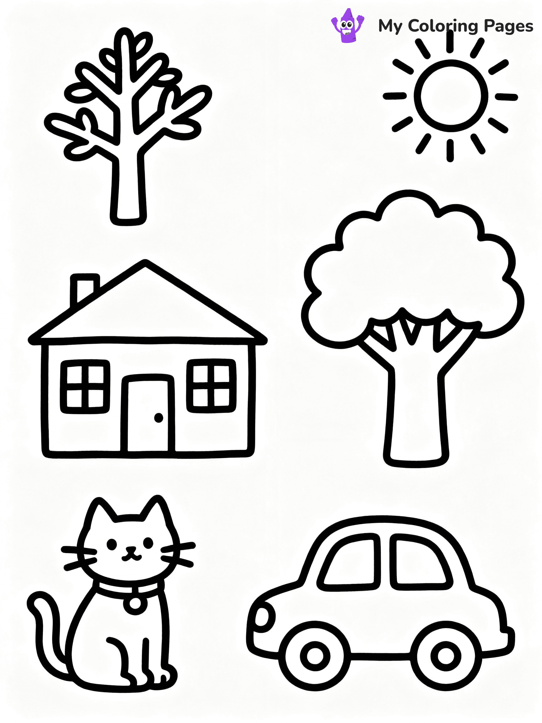 ⚠️ CRITICAL REQUIREMENT - ABSOLUTE BLACK AND WHITE ONLY ⚠️
This MUST be a BLACK AND WHITE line drawing ONLY. NO COLORS whatsoever.
- ONLY pure black lines (#000000) on pure white background (#FFFFFF)
- ABSOLUTELY NO colors, NO shading, NO gradients, NO grayscale
- If there are ANY colors in the output, the image is REJECTED
- This is a COLORING PAGE - meant to be COLORED IN by children
- The output must be UNCOLORED line art ready for coloring
⚠️ SUBJECT TO DRAW: Generate a coloring page of toca boca coloring pages
(REMEMBER: Output must be BLACK AND WHITE line art only, NOT colored!)
# COLORING PAGE: BLACK OUTLINES ONLY - WHITE BACKGROUND MANDATORY
Create a **coloring book page** using EXACTLY two values: black lines, white space.
## NON-NEGOTIABLE BINARY RULES
- **ONLY #000000 (black) and #FFFFFF (white)** - NO other values exist
- **EVERY PIXEL = BLACK OR WHITE** - no gray/shading/antialiasing
- **WHITE BACKGROUND MANDATORY** - entire canvas stays white
- **ALL SHAPES HOLLOW** - everything is empty outlines waiting to be colored
- **FORBIDDEN:** fills, shading, gradients, patterns, textures, colors
- **NO SOLID REGIONS** - if it's not a thin line, it's wrong
## Universal Line Standards
- Black outlines ONLY - thin, uniform weight
- Every shape completely empty inside
- Closed contours suitable for coloring
- Simple flat illustration - zero depth/3D/realism
- **Style:** Whimsical Doodle Art Alley - rounded, friendly outlines (unless specified)
## Everything = Outline Only
- Characters/animals: hollow shapes
- Objects/clothing: empty contours
- Backgrounds/scenery: line work only
- Natural elements: outlined forms
- Dark/night areas: don't exist (use outlined symbols)
- Textures/patterns: convert to simple lines
## The Test
Can a child color EVERY white space with crayons? If any area is pre-filled/shaded/gray or colored in, it FAILS. Every shape must be waiting to receive color.
**FINAL OUTPUT**: Binary coloring page. Black lines define shapes. White spaces ready for coloring. Nothing else exists. No exceptions. Print-ready.
⚠️ FINAL REMINDER: Draw the subject "Generate a coloring page of toca boca coloring pages" as BLACK AND WHITE line art. Zero colors in output.