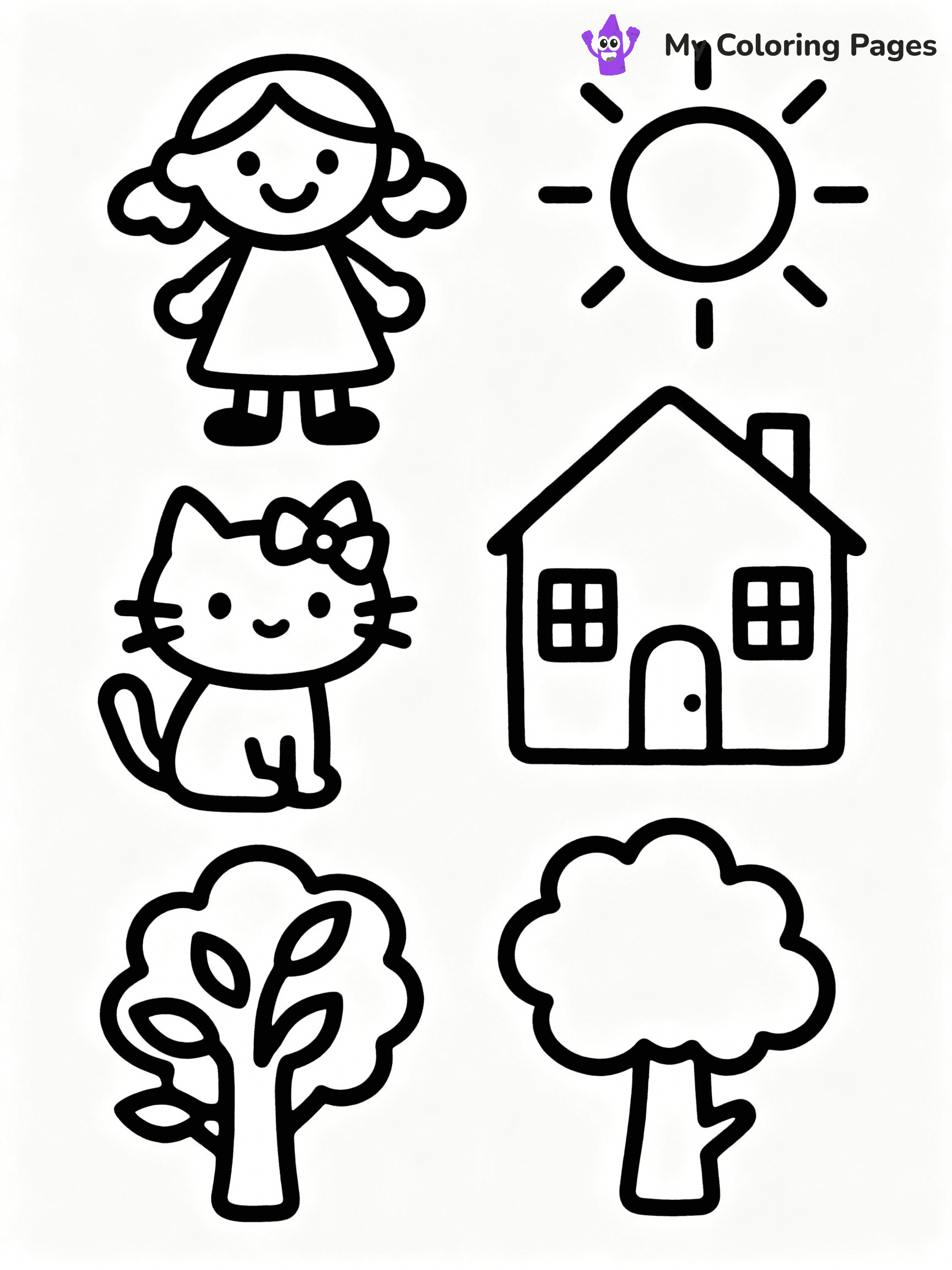 ⚠️ CRITICAL REQUIREMENT - ABSOLUTE BLACK AND WHITE ONLY ⚠️
This MUST be a BLACK AND WHITE line drawing ONLY. NO COLORS whatsoever.
- ONLY pure black lines (#000000) on pure white background (#FFFFFF)
- ABSOLUTELY NO colors, NO shading, NO gradients, NO grayscale
- If there are ANY colors in the output, the image is REJECTED
- This is a COLORING PAGE - meant to be COLORED IN by children
- The output must be UNCOLORED line art ready for coloring
⚠️ SUBJECT TO DRAW: Generate a coloring page of toca boca coloring pages
(REMEMBER: Output must be BLACK AND WHITE line art only, NOT colored!)
# COLORING PAGE: BLACK OUTLINES ONLY - WHITE BACKGROUND MANDATORY
Create a **coloring book page** using EXACTLY two values: black lines, white space.
## NON-NEGOTIABLE BINARY RULES
- **ONLY #000000 (black) and #FFFFFF (white)** - NO other values exist
- **EVERY PIXEL = BLACK OR WHITE** - no gray/shading/antialiasing
- **WHITE BACKGROUND MANDATORY** - entire canvas stays white
- **ALL SHAPES HOLLOW** - everything is empty outlines waiting to be colored
- **FORBIDDEN:** fills, shading, gradients, patterns, textures, colors
- **NO SOLID REGIONS** - if it's not a thin line, it's wrong
## Universal Line Standards
- Black outlines ONLY - thin, uniform weight
- Every shape completely empty inside
- Closed contours suitable for coloring
- Simple flat illustration - zero depth/3D/realism
- **Style:** Whimsical Doodle Art Alley - rounded, friendly outlines (unless specified)
## Everything = Outline Only
- Characters/animals: hollow shapes
- Objects/clothing: empty contours
- Backgrounds/scenery: line work only
- Natural elements: outlined forms
- Dark/night areas: don't exist (use outlined symbols)
- Textures/patterns: convert to simple lines
## The Test
Can a child color EVERY white space with crayons? If any area is pre-filled/shaded/gray or colored in, it FAILS. Every shape must be waiting to receive color.
**FINAL OUTPUT**: Binary coloring page. Black lines define shapes. White spaces ready for coloring. Nothing else exists. No exceptions. Print-ready.
⚠️ FINAL REMINDER: Draw the subject "Generate a coloring page of toca boca coloring pages" as BLACK AND WHITE line art. Zero colors in output.