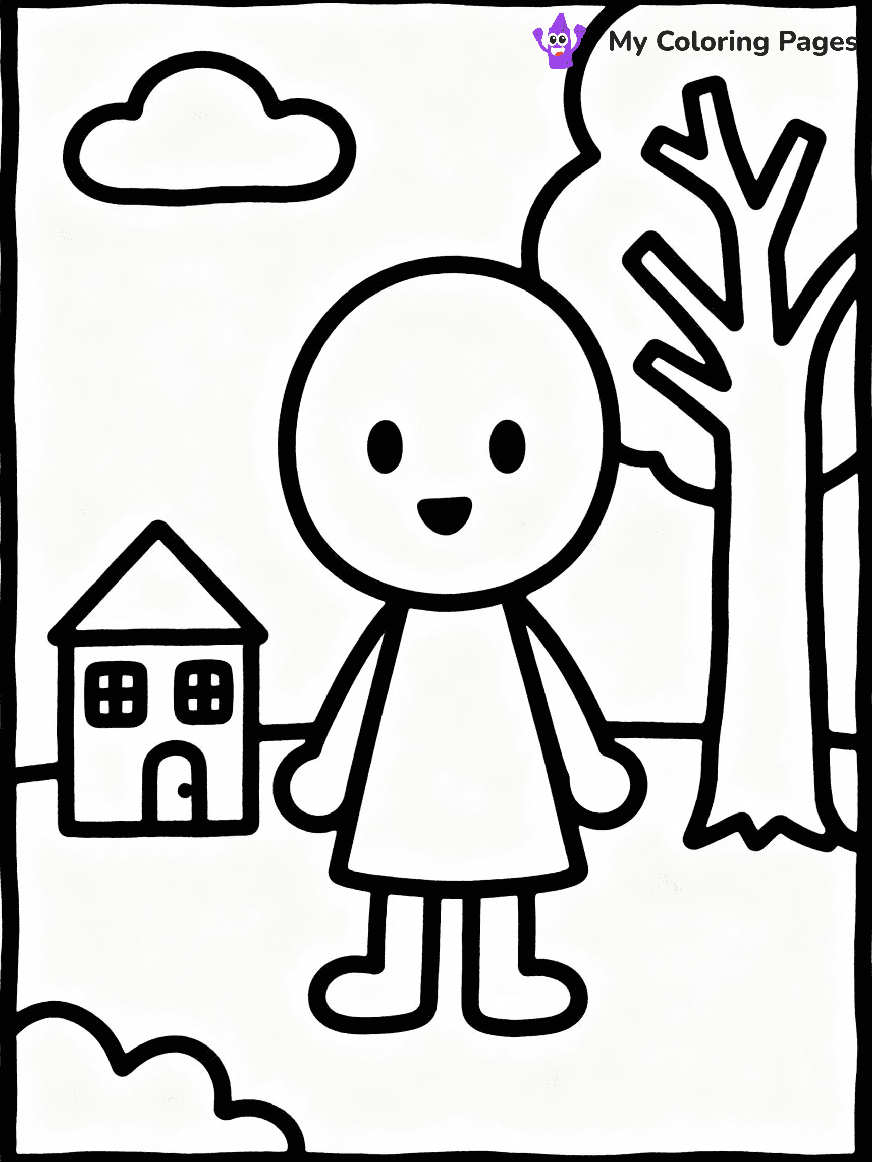 ⚠️ CRITICAL REQUIREMENT - ABSOLUTE BLACK AND WHITE ONLY ⚠️
This MUST be a BLACK AND WHITE line drawing ONLY. NO COLORS whatsoever.
- ONLY pure black lines (#000000) on pure white background (#FFFFFF)
- ABSOLUTELY NO colors, NO shading, NO gradients, NO grayscale
- If there are ANY colors in the output, the image is REJECTED
- This is a COLORING PAGE - meant to be COLORED IN by children
- The output must be UNCOLORED line art ready for coloring
⚠️ SUBJECT TO DRAW: Generate a coloring page of toca boca coloring pages
(REMEMBER: Output must be BLACK AND WHITE line art only, NOT colored!)
# COLORING PAGE: BLACK OUTLINES ONLY - WHITE BACKGROUND MANDATORY
Create a **coloring book page** using EXACTLY two values: black lines, white space.
## NON-NEGOTIABLE BINARY RULES
- **ONLY #000000 (black) and #FFFFFF (white)** - NO other values exist
- **EVERY PIXEL = BLACK OR WHITE** - no gray/shading/antialiasing
- **WHITE BACKGROUND MANDATORY** - entire canvas stays white
- **ALL SHAPES HOLLOW** - everything is empty outlines waiting to be colored
- **FORBIDDEN:** fills, shading, gradients, patterns, textures, colors
- **NO SOLID REGIONS** - if it's not a thin line, it's wrong
## Universal Line Standards
- Black outlines ONLY - thin, uniform weight
- Every shape completely empty inside
- Closed contours suitable for coloring
- Simple flat illustration - zero depth/3D/realism
- **Style:** Whimsical Doodle Art Alley - rounded, friendly outlines (unless specified)
## Everything = Outline Only
- Characters/animals: hollow shapes
- Objects/clothing: empty contours
- Backgrounds/scenery: line work only
- Natural elements: outlined forms
- Dark/night areas: don't exist (use outlined symbols)
- Textures/patterns: convert to simple lines
## The Test
Can a child color EVERY white space with crayons? If any area is pre-filled/shaded/gray or colored in, it FAILS. Every shape must be waiting to receive color.
**FINAL OUTPUT**: Binary coloring page. Black lines define shapes. White spaces ready for coloring. Nothing else exists. No exceptions. Print-ready.
⚠️ FINAL REMINDER: Draw the subject "Generate a coloring page of toca boca coloring pages" as BLACK AND WHITE line art. Zero colors in output.