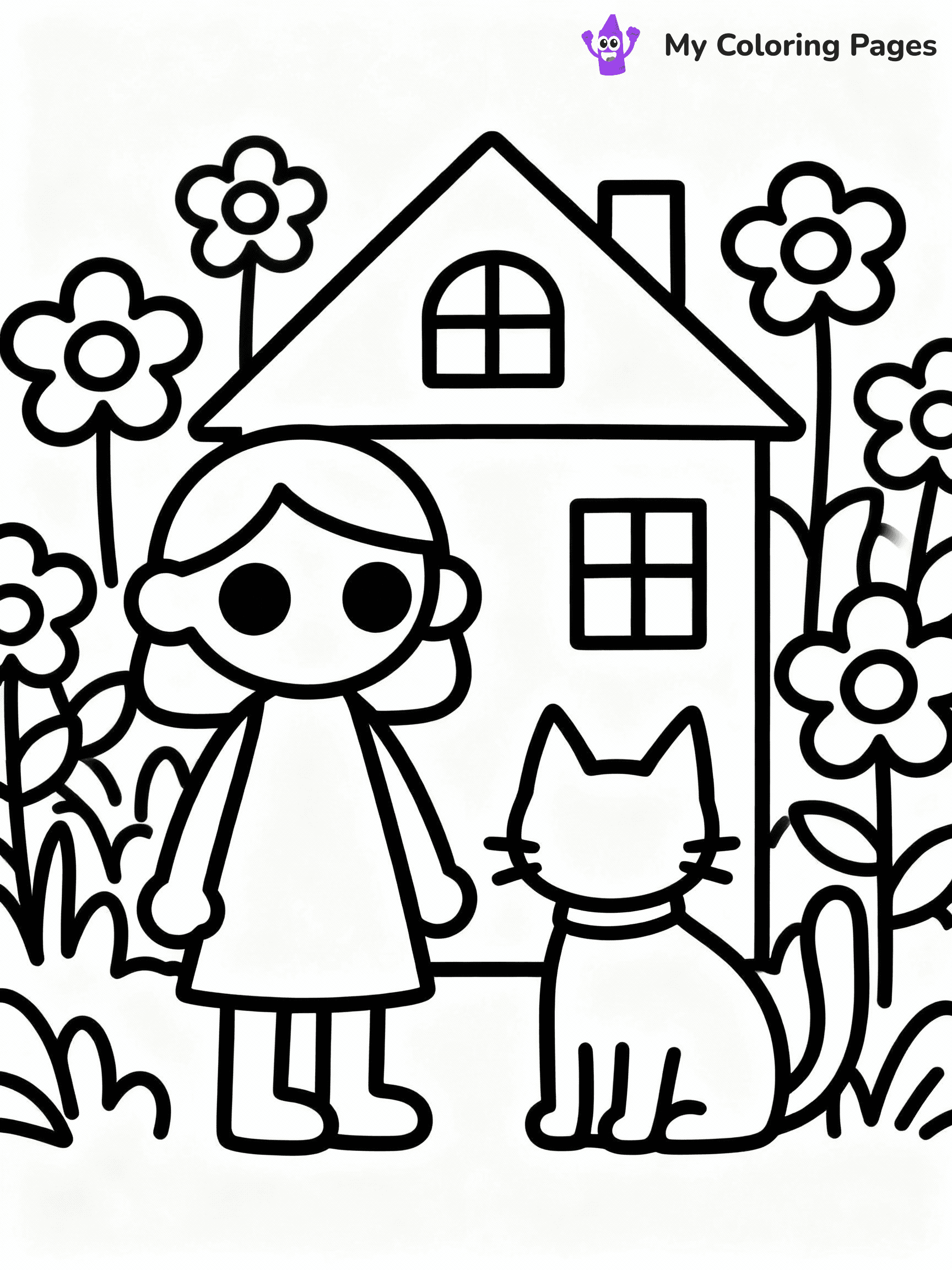 ⚠️ CRITICAL REQUIREMENT - ABSOLUTE BLACK AND WHITE ONLY ⚠️
This MUST be a BLACK AND WHITE line drawing ONLY. NO COLORS whatsoever.
- ONLY pure black lines (#000000) on pure white background (#FFFFFF)
- ABSOLUTELY NO colors, NO shading, NO gradients, NO grayscale
- If there are ANY colors in the output, the image is REJECTED
- This is a COLORING PAGE - meant to be COLORED IN by children
- The output must be UNCOLORED line art ready for coloring
⚠️ SUBJECT TO DRAW: Generate a coloring page of toca boca coloring pages
(REMEMBER: Output must be BLACK AND WHITE line art only, NOT colored!)
# COLORING PAGE: BLACK OUTLINES ONLY - WHITE BACKGROUND MANDATORY
Create a **coloring book page** using EXACTLY two values: black lines, white space.
## NON-NEGOTIABLE BINARY RULES
- **ONLY #000000 (black) and #FFFFFF (white)** - NO other values exist
- **EVERY PIXEL = BLACK OR WHITE** - no gray/shading/antialiasing
- **WHITE BACKGROUND MANDATORY** - entire canvas stays white
- **ALL SHAPES HOLLOW** - everything is empty outlines waiting to be colored
- **FORBIDDEN:** fills, shading, gradients, patterns, textures, colors
- **NO SOLID REGIONS** - if it's not a thin line, it's wrong
## Universal Line Standards
- Black outlines ONLY - thin, uniform weight
- Every shape completely empty inside
- Closed contours suitable for coloring
- Simple flat illustration - zero depth/3D/realism
- **Style:** Whimsical Doodle Art Alley - rounded, friendly outlines (unless specified)
## Everything = Outline Only
- Characters/animals: hollow shapes
- Objects/clothing: empty contours
- Backgrounds/scenery: line work only
- Natural elements: outlined forms
- Dark/night areas: don't exist (use outlined symbols)
- Textures/patterns: convert to simple lines
## The Test
Can a child color EVERY white space with crayons? If any area is pre-filled/shaded/gray or colored in, it FAILS. Every shape must be waiting to receive color.
**FINAL OUTPUT**: Binary coloring page. Black lines define shapes. White spaces ready for coloring. Nothing else exists. No exceptions. Print-ready.
⚠️ FINAL REMINDER: Draw the subject "Generate a coloring page of toca boca coloring pages" as BLACK AND WHITE line art. Zero colors in output.