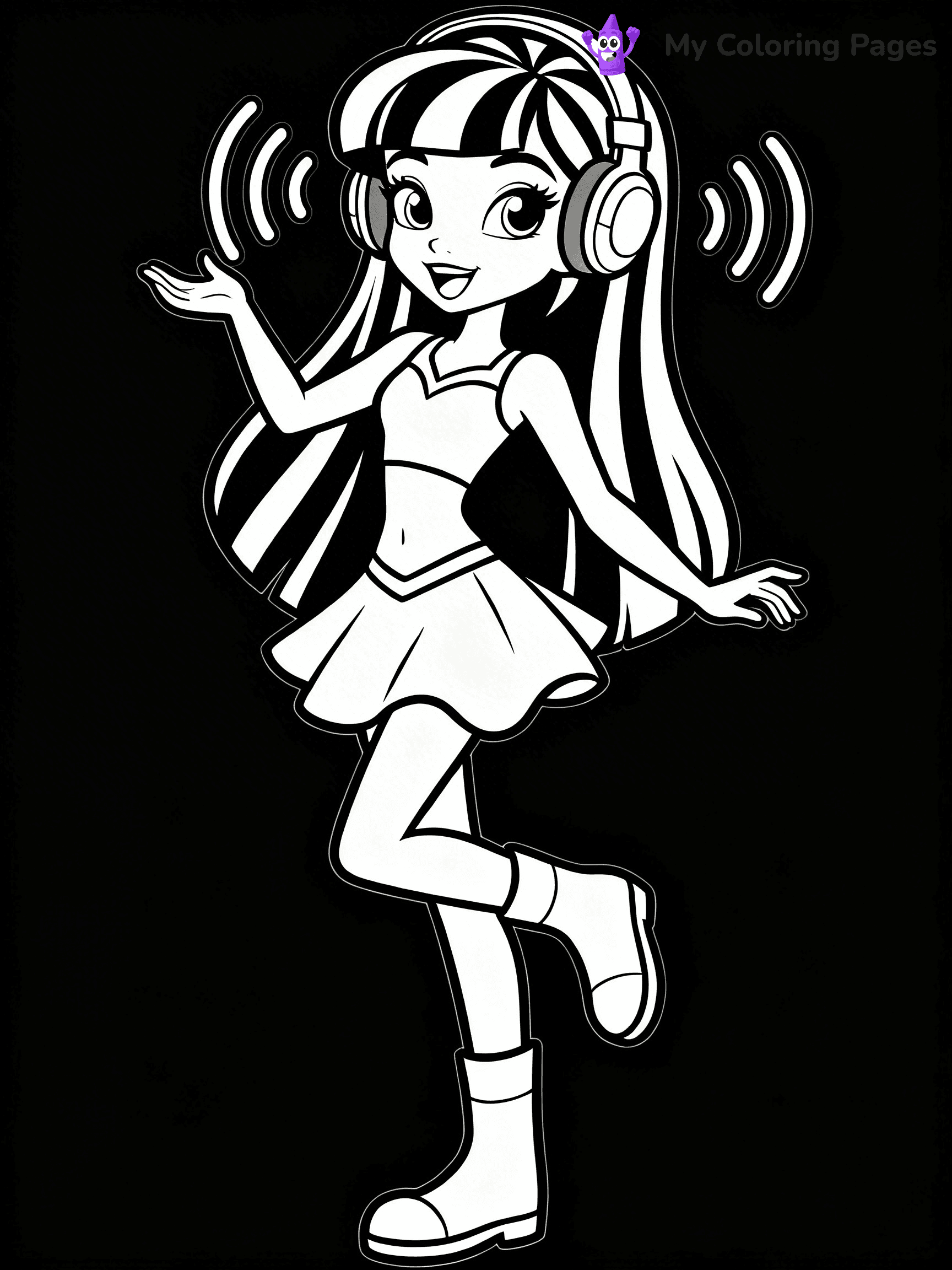 Winx Coloring Pages - 23