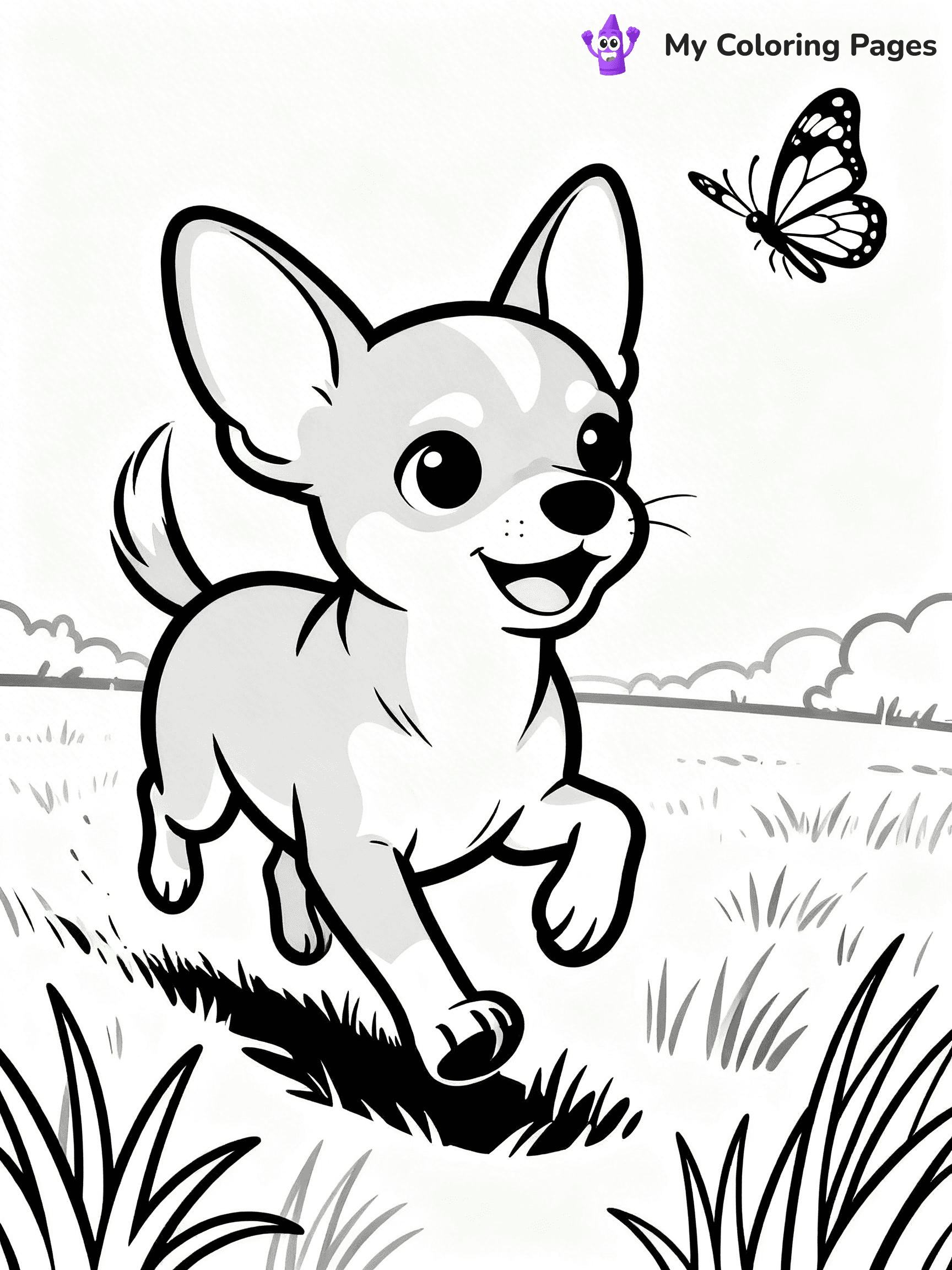 Chihuahua Coloring Pages - 36