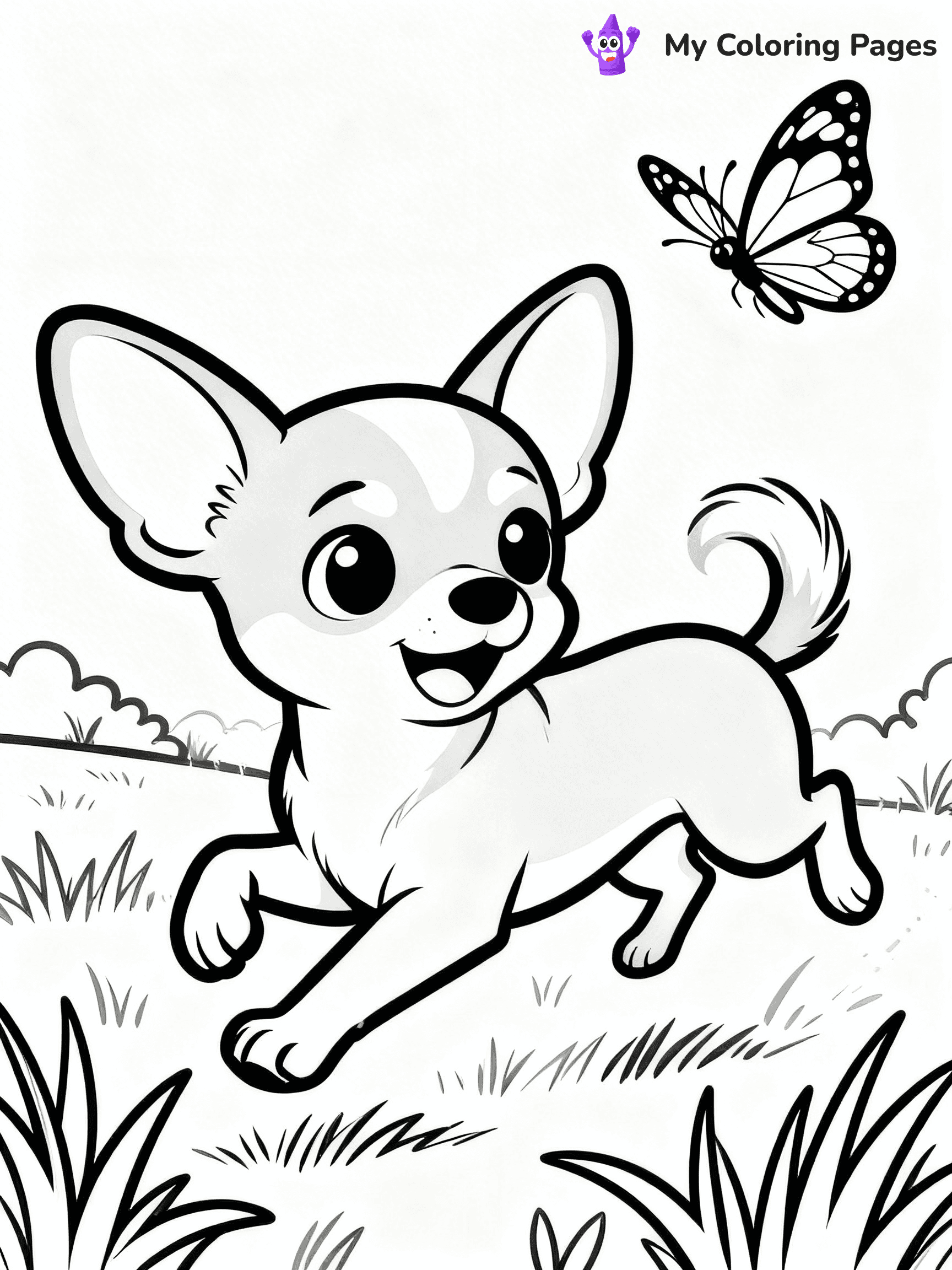 Chihuahua Coloring Pages - 35