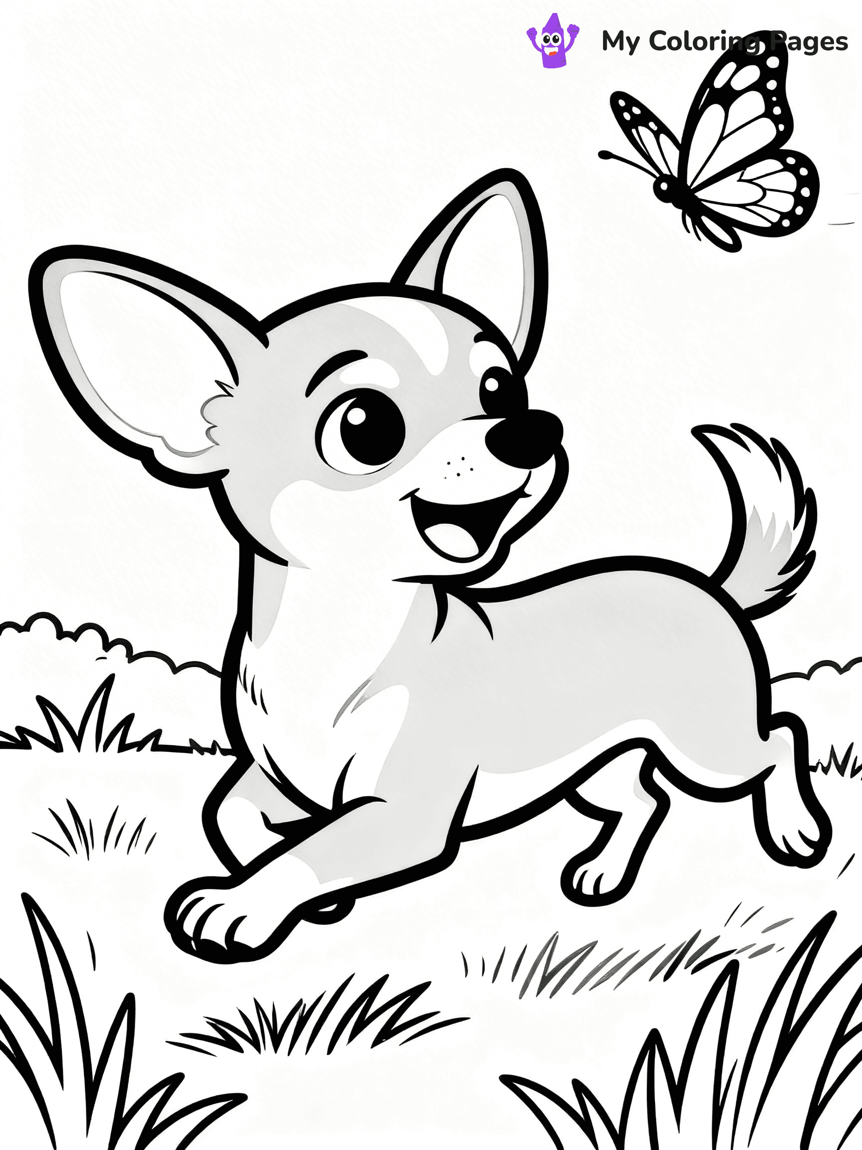 Chihuahua Coloring Pages - 34