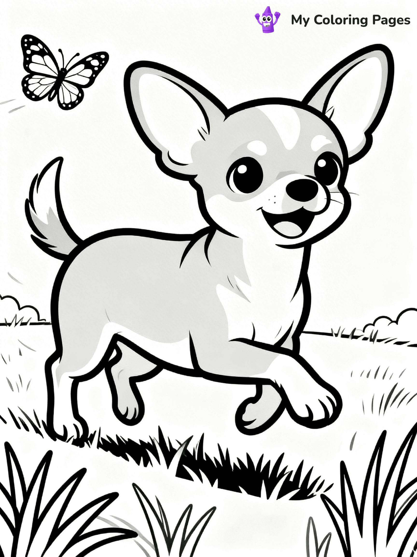 Chihuahua Coloring Pages - 32