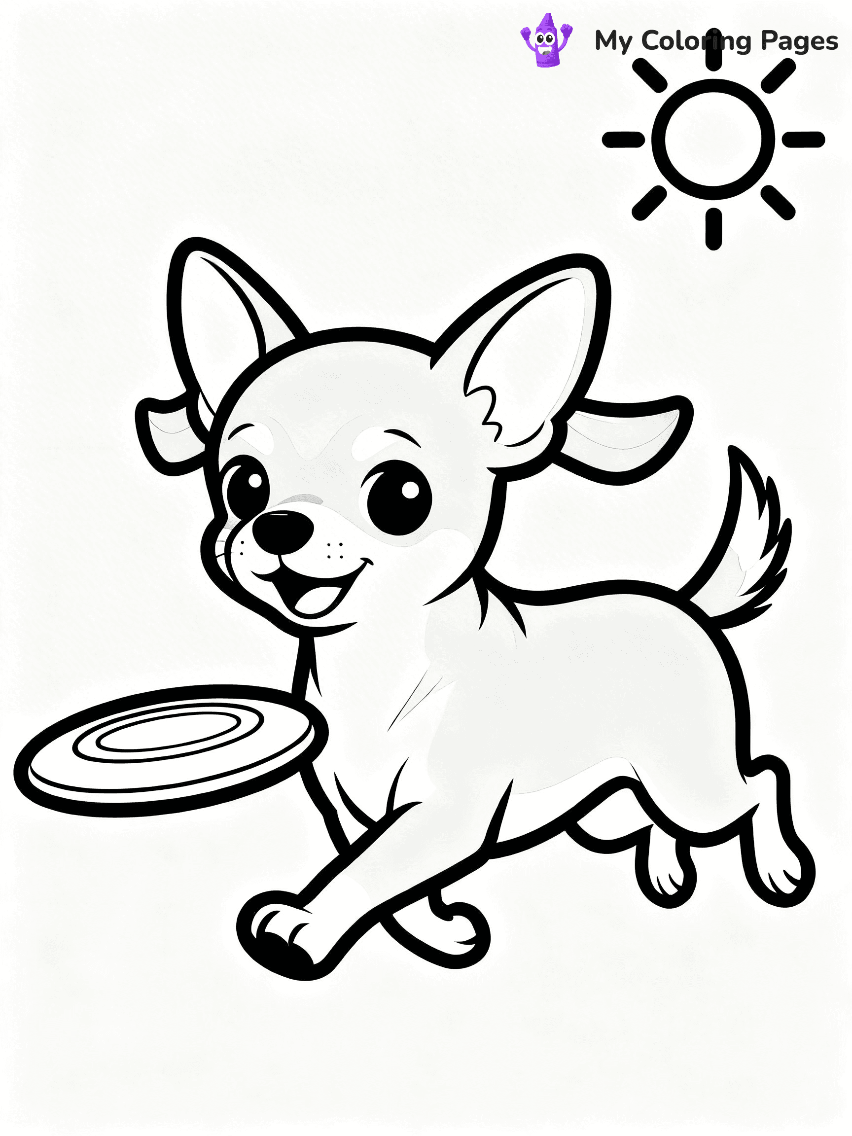 Chihuahua Coloring Pages - 21