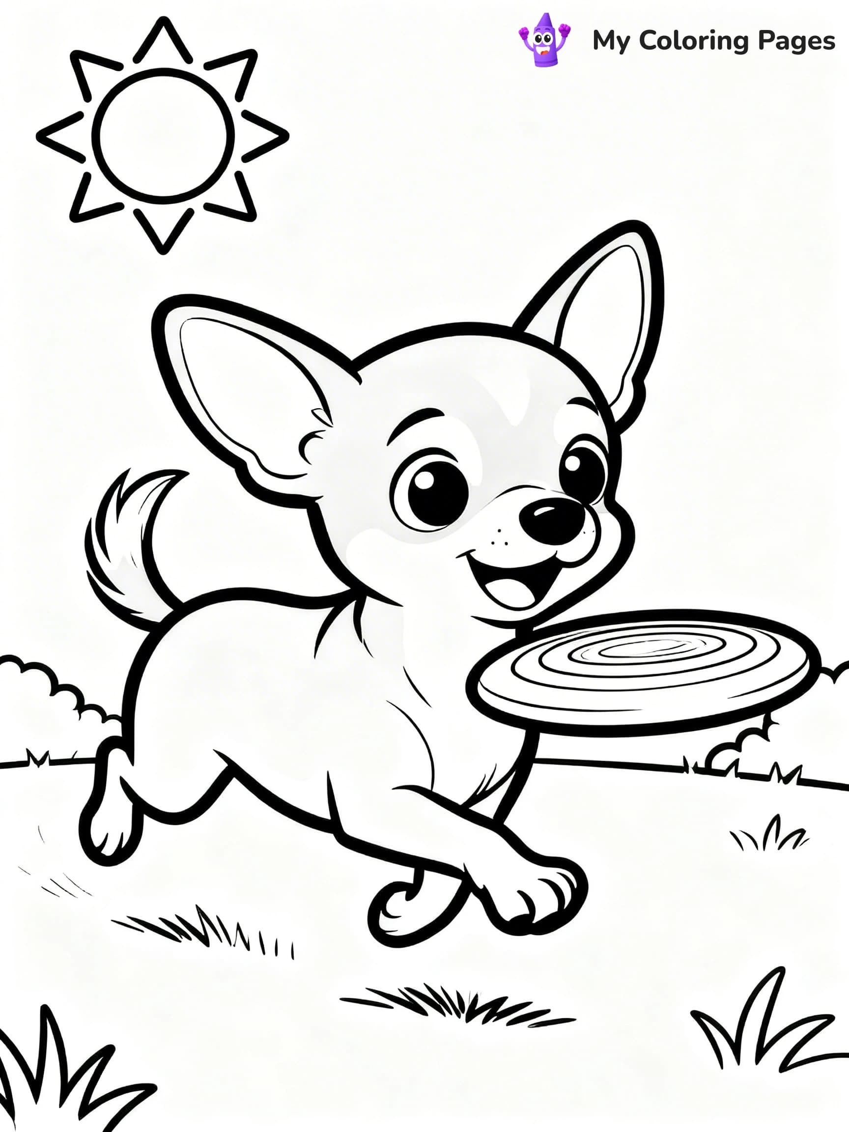 Chihuahua Coloring Pages - 16