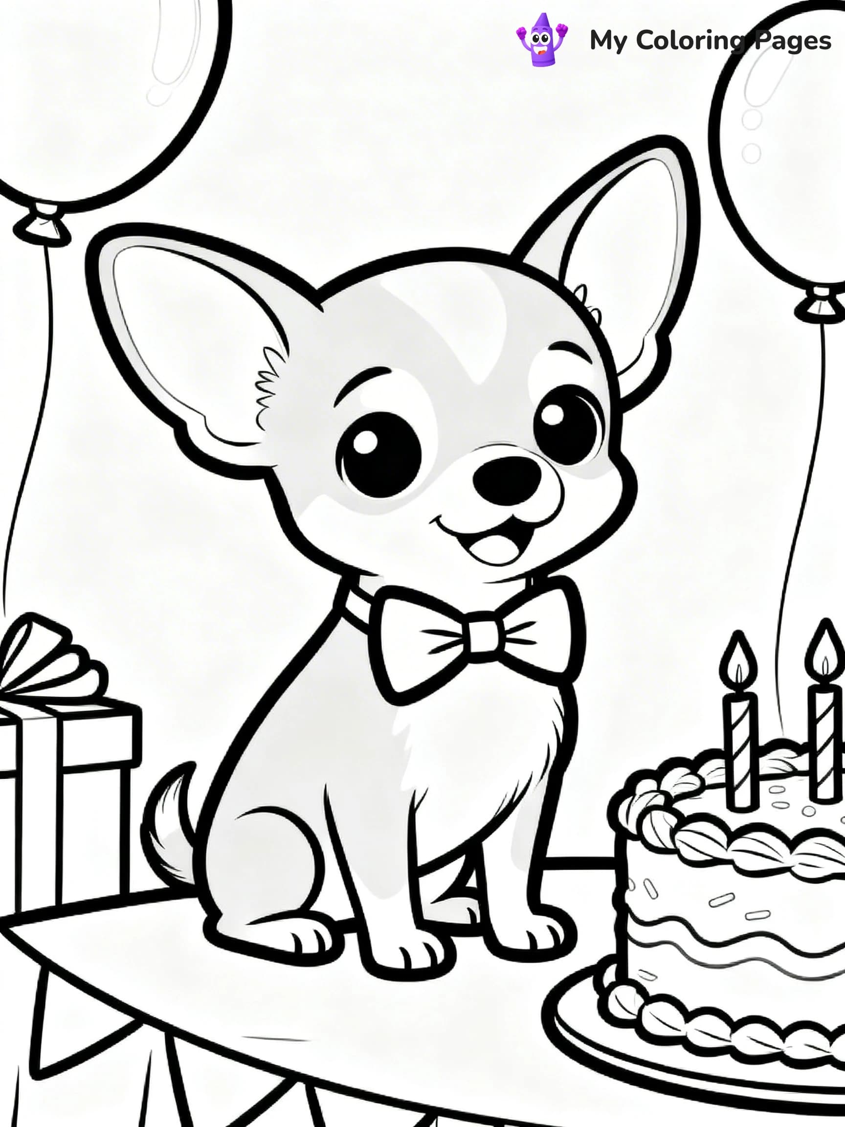 Chihuahua Coloring Pages - 14