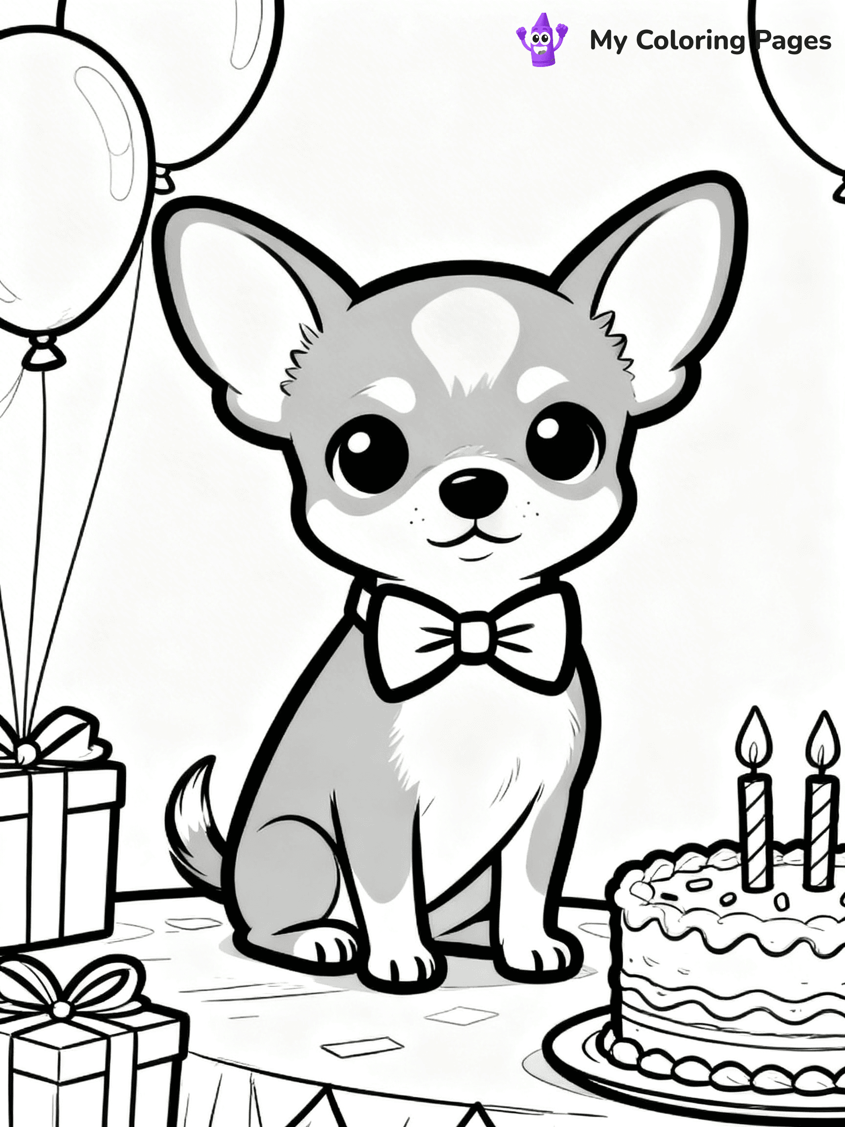 Chihuahua Coloring Pages - 13