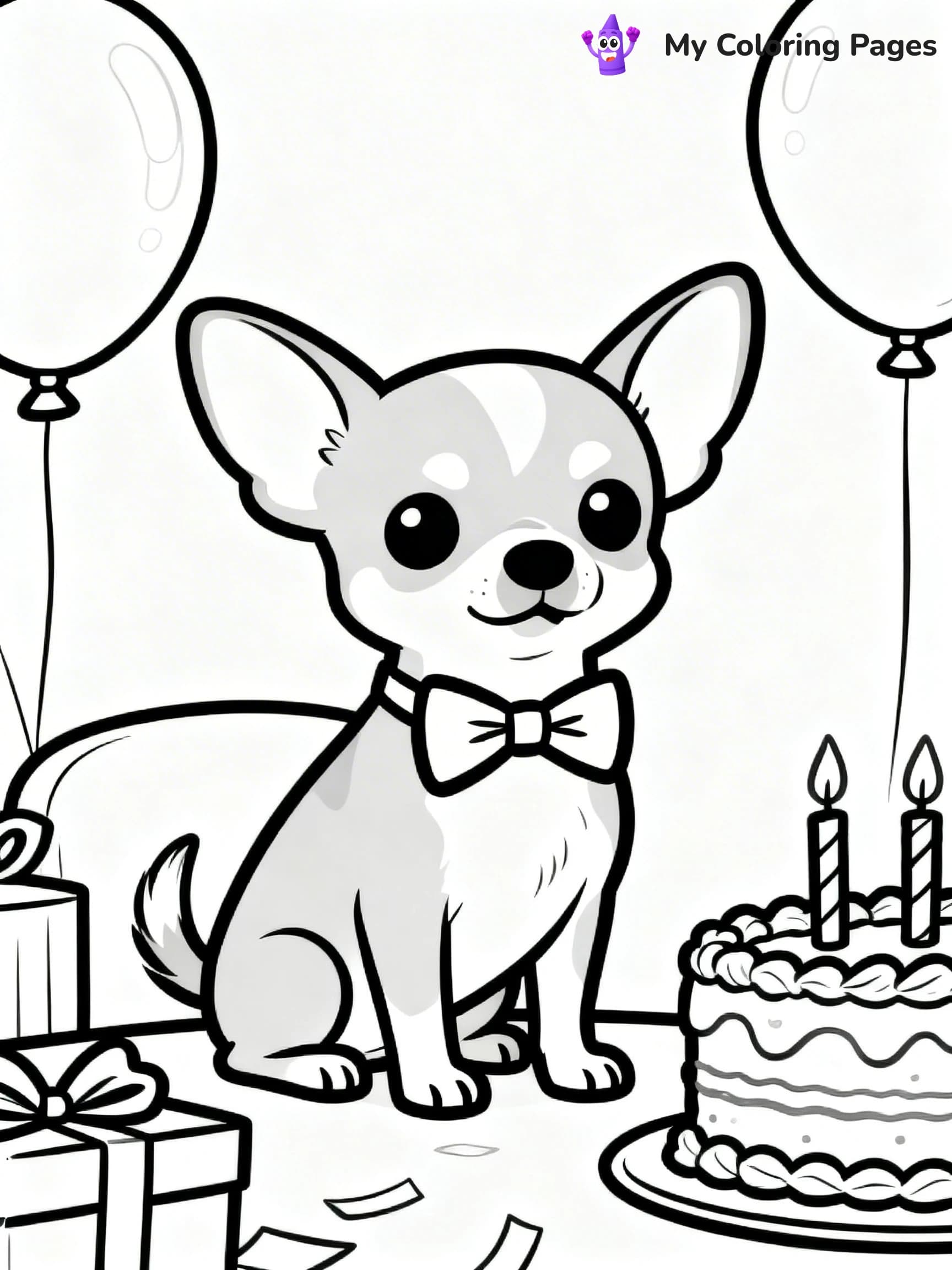 Chihuahua Coloring Pages - 10
