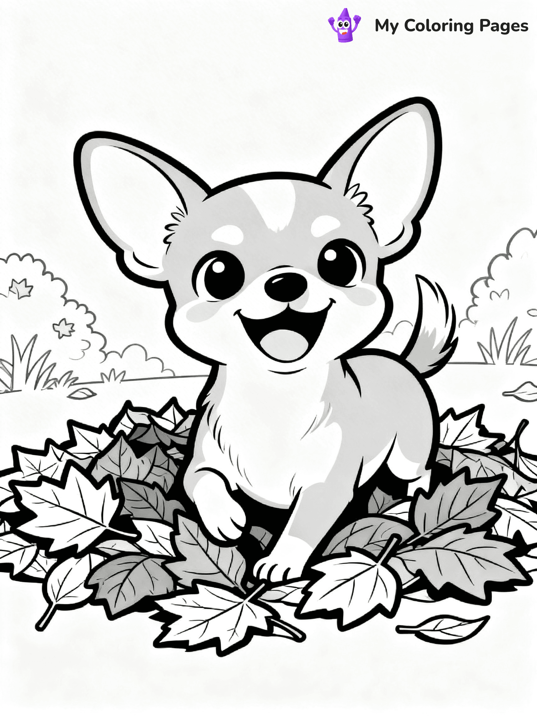 Chihuahua Coloring Pages - 8