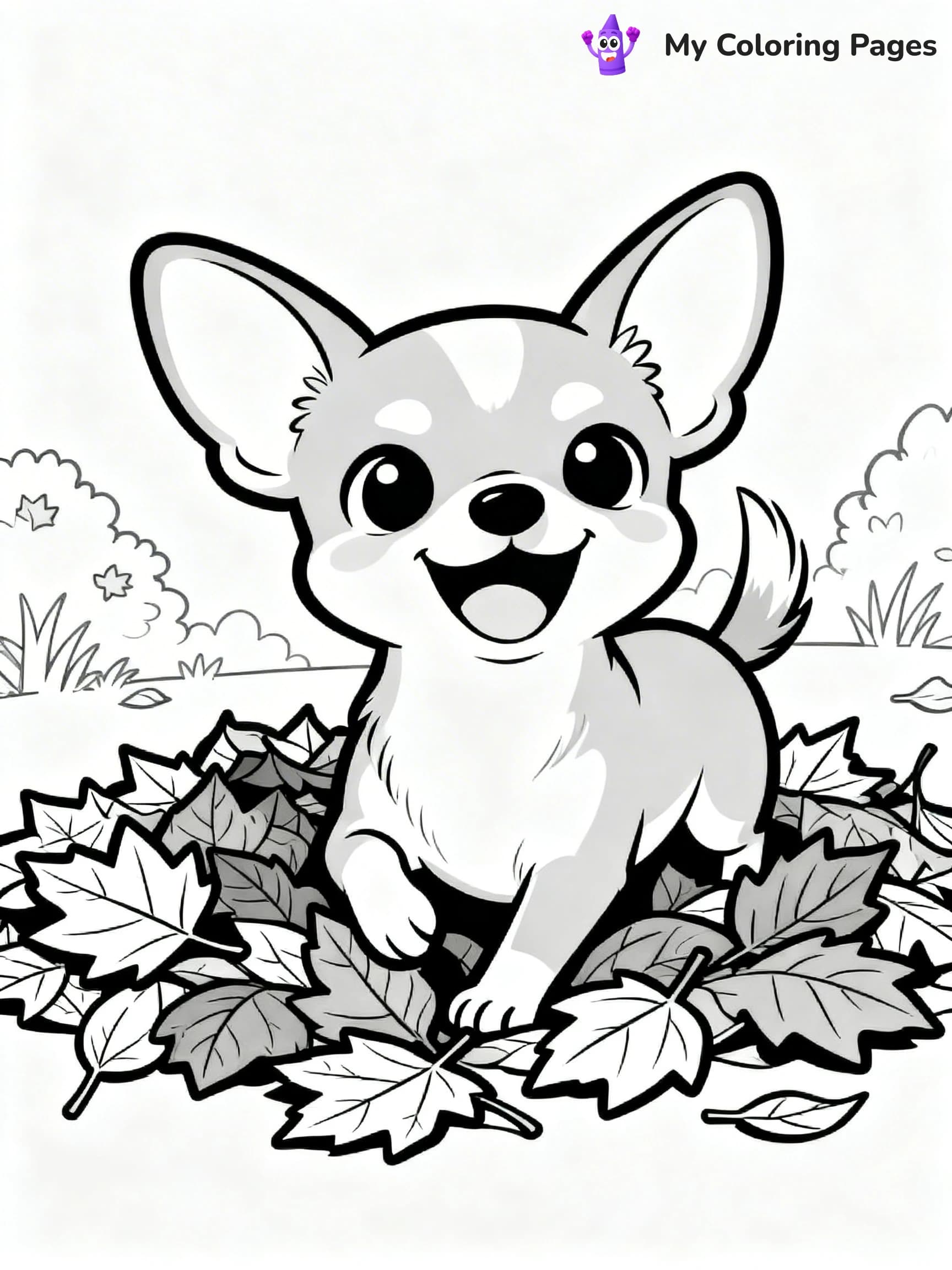 Chihuahua Coloring Pages - 8